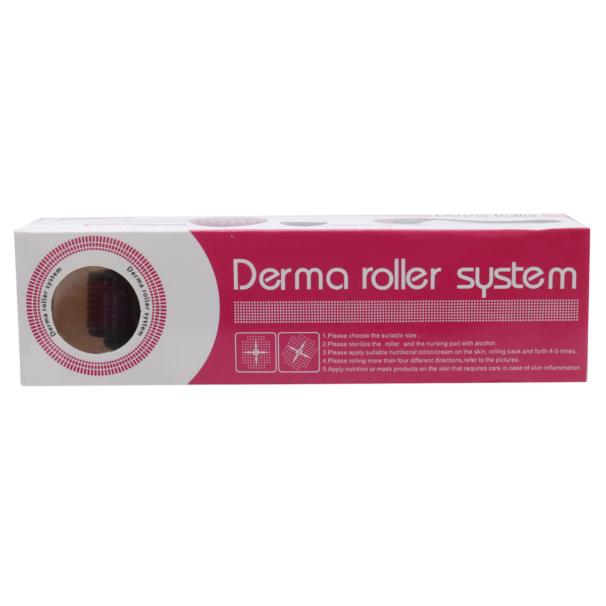 Derma Roller System Anti Aging Skin Regeneration Skin Tighten Collagen Stimulation Therapy