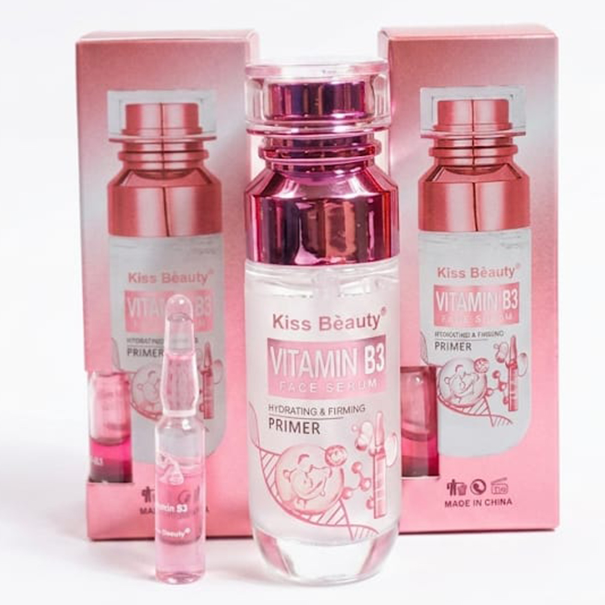 Kiss Beauty Vitamin B3 Face Serum Hydrating & Firming Primer