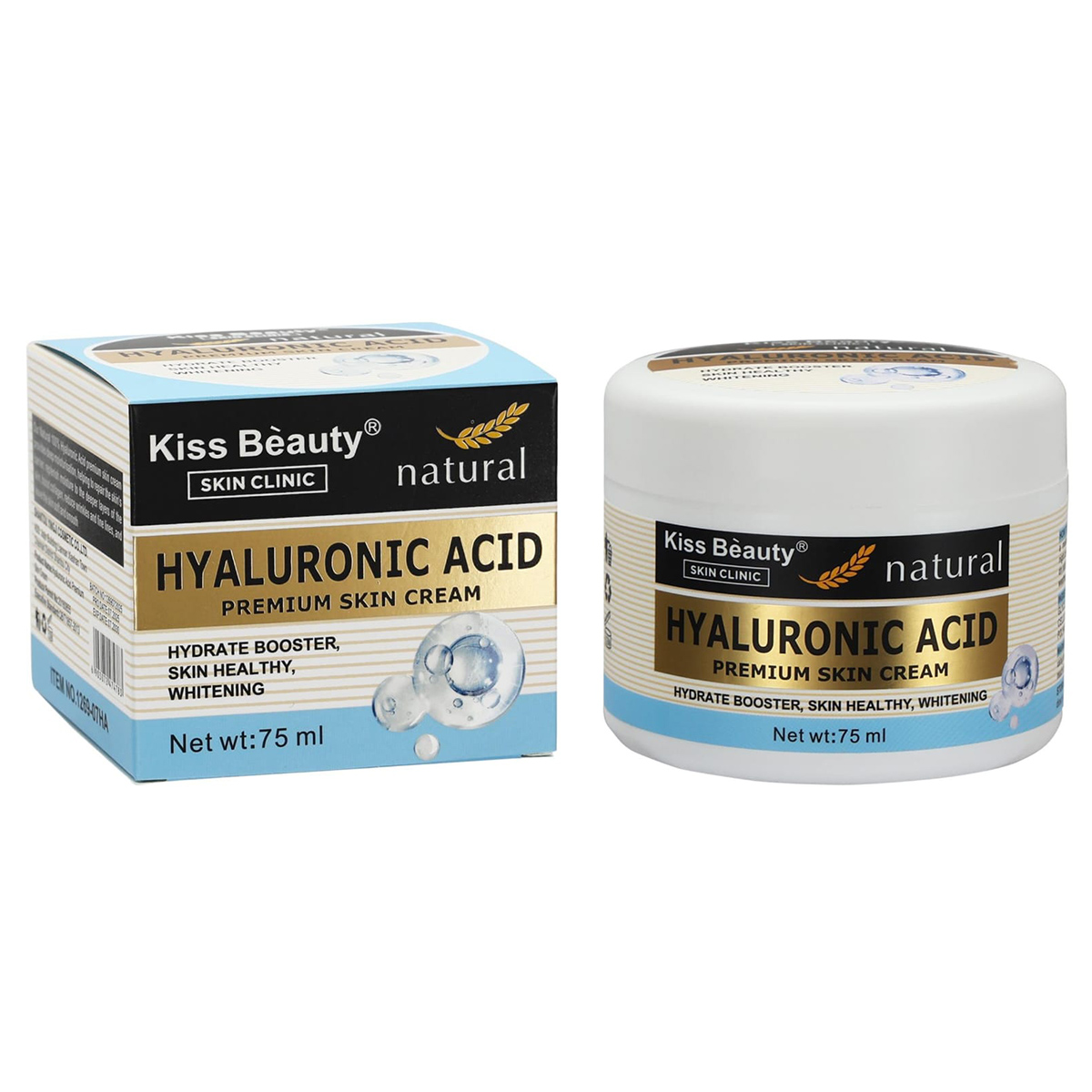 Kiss Beauty Hyaluronic Acid Premium Skin Cream 75ml