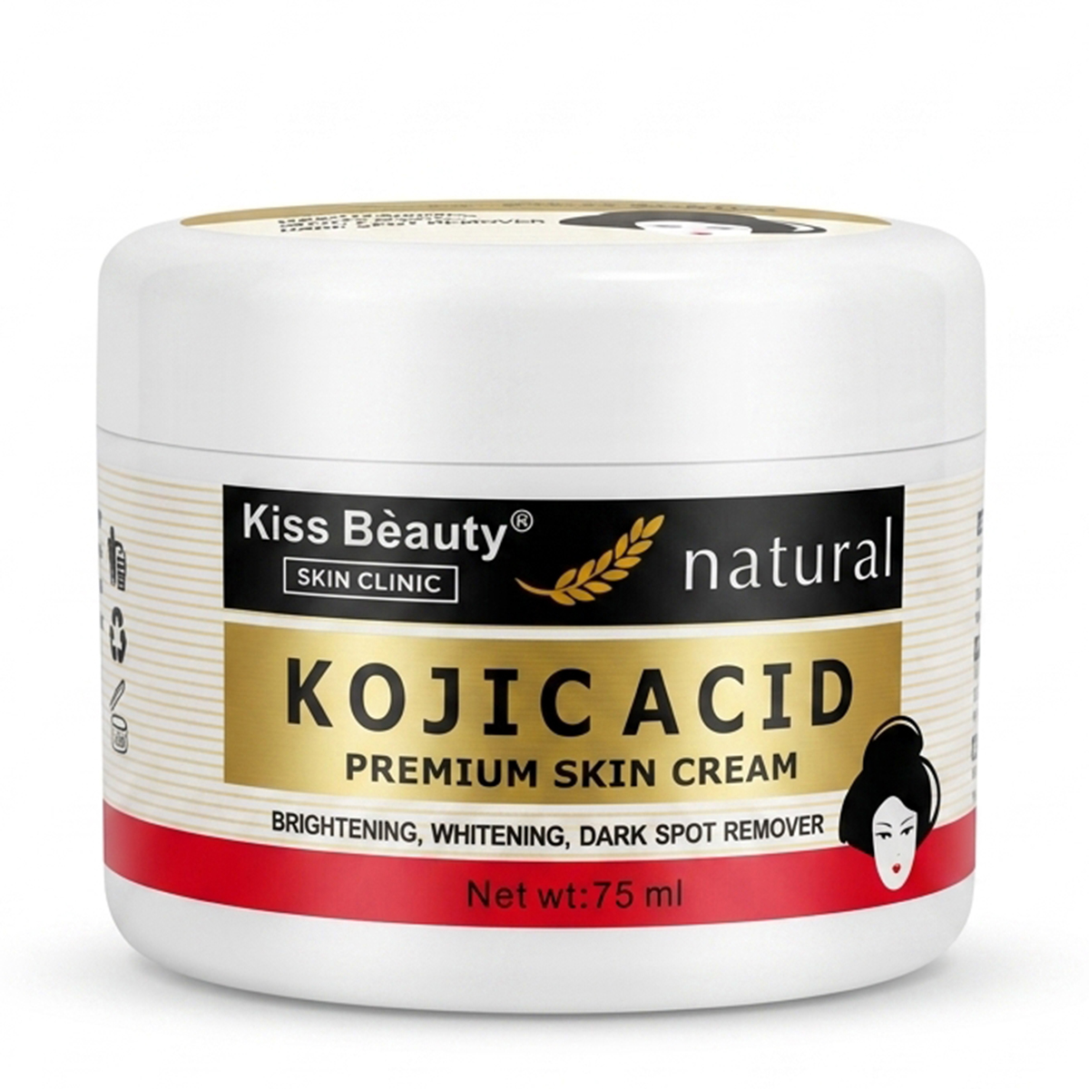 Kiss Beauty Kojic Acid Premium Skin Cream 75ml
