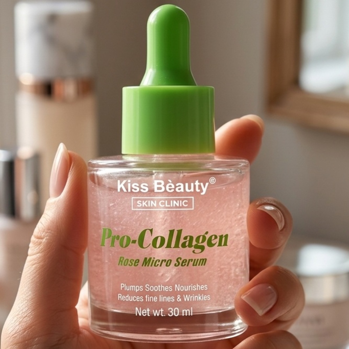 Kiss Beauty Pro-Collagen Rose Micro Serum 30ml