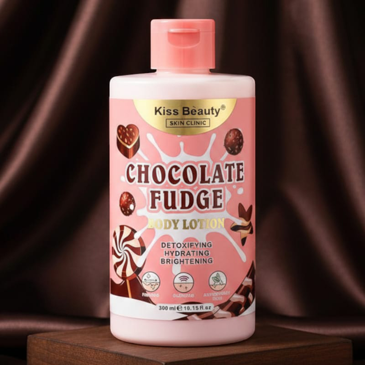 Kiss Beauty Chocolate Fudge Body Lotion 300ml