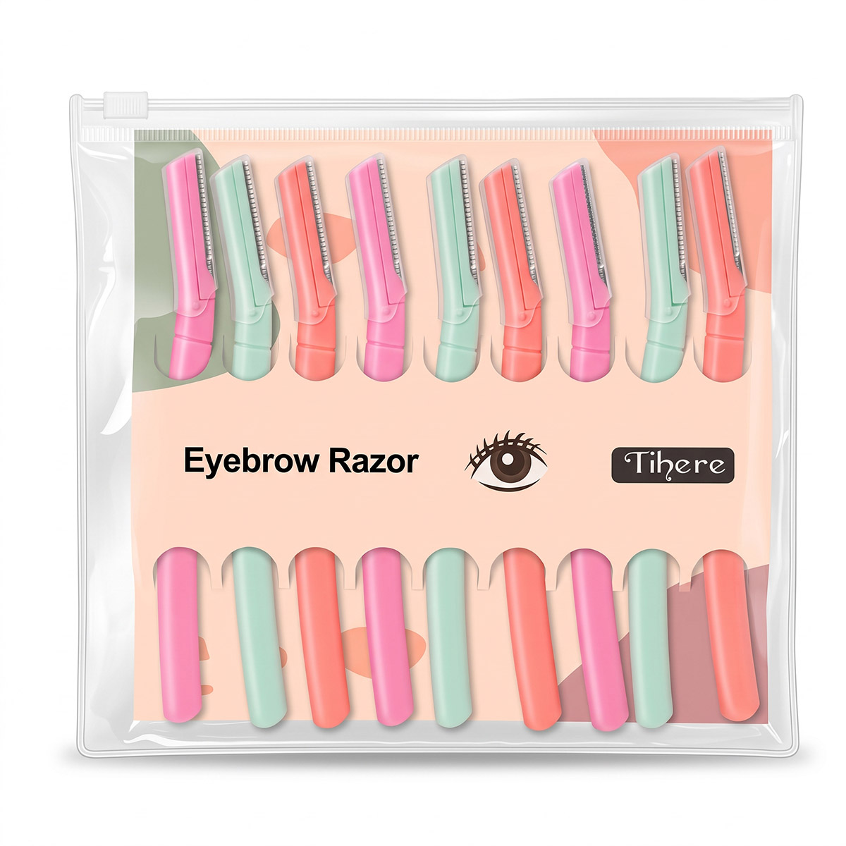 Tihere Eyebrow Razor Set 1 x 9 Pieces