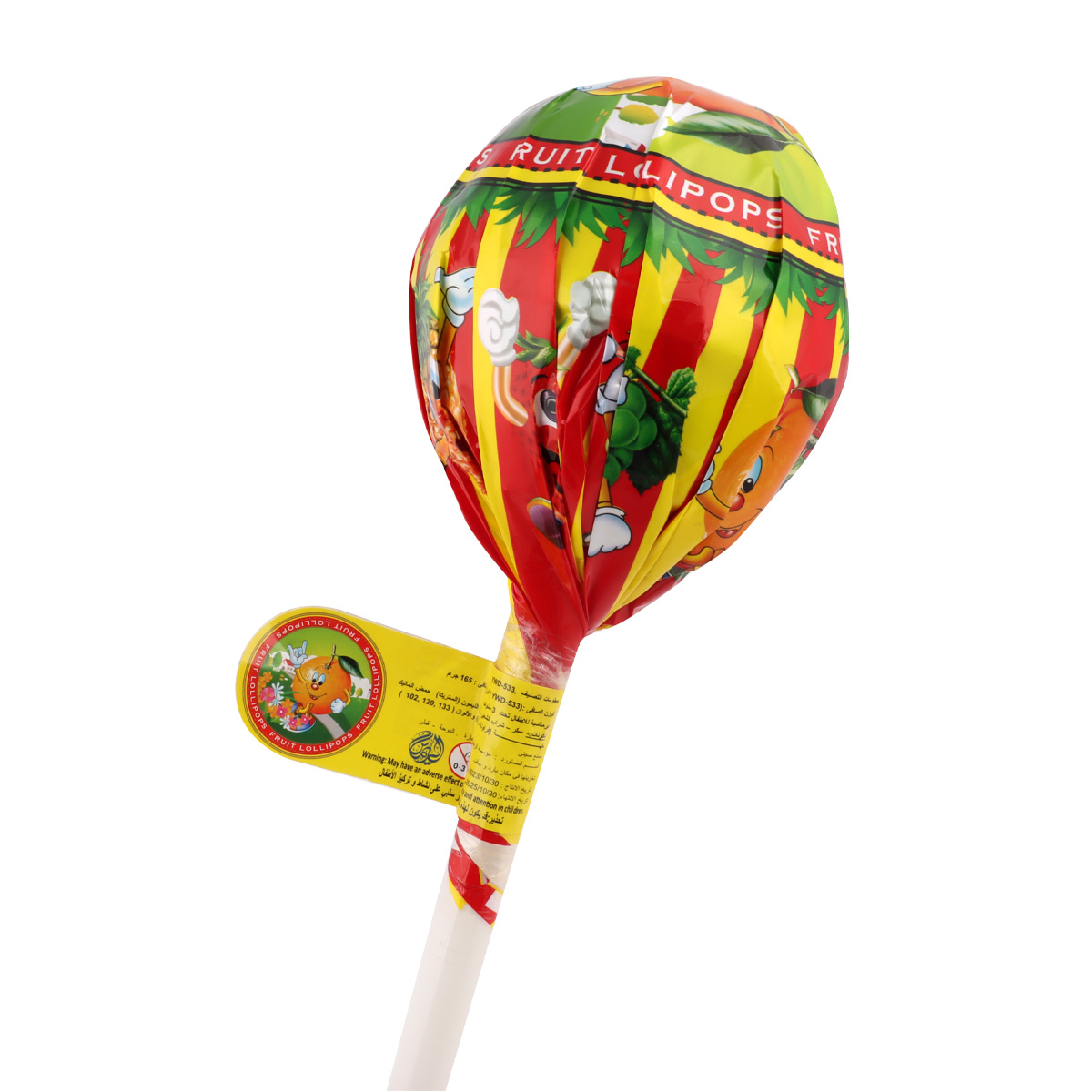 Fruits Lollipop 165g