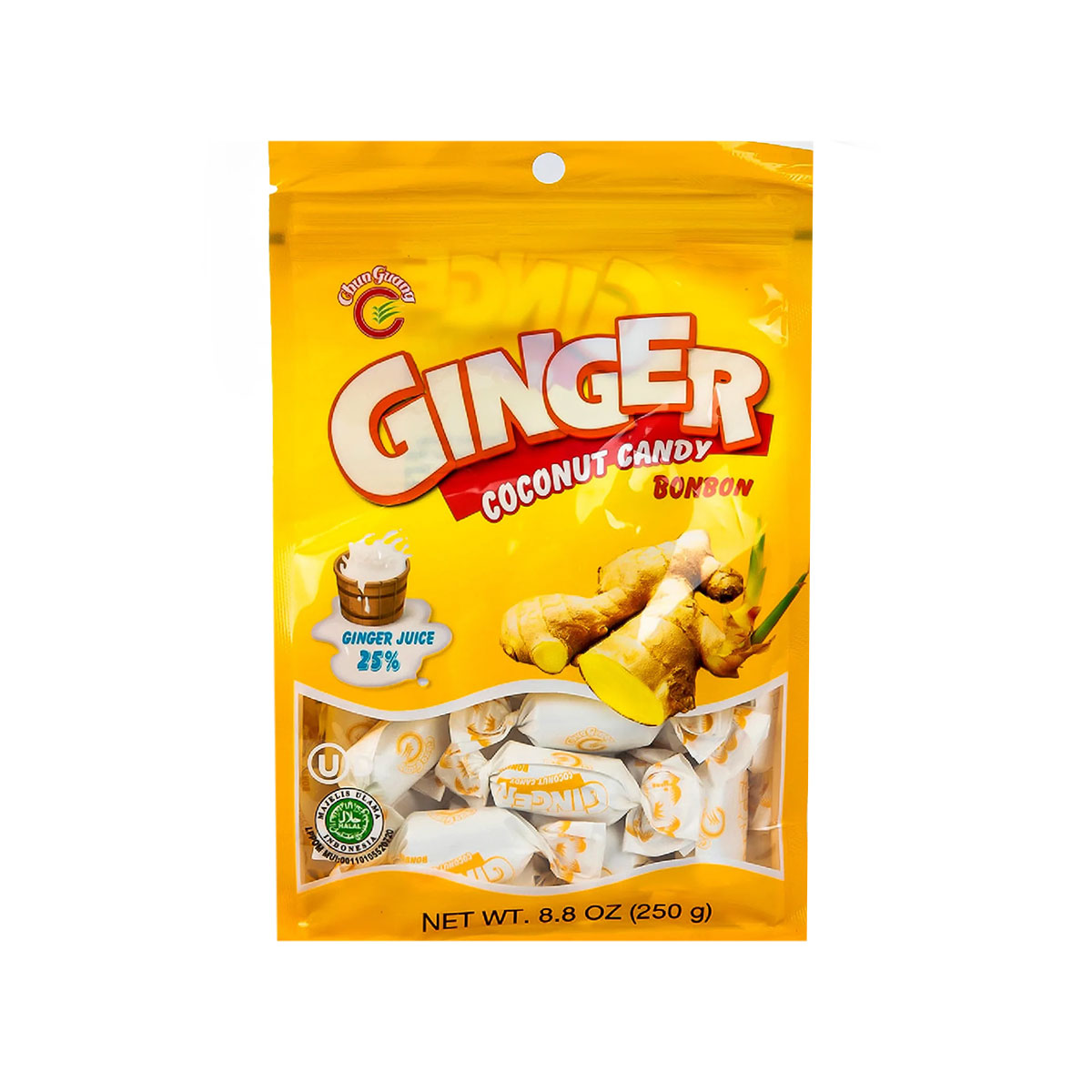 Hainan Ginger Coco Candy 250gm
