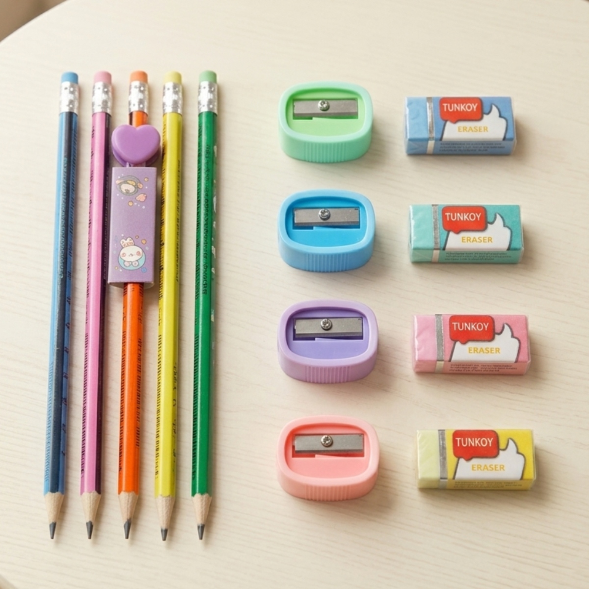 Tunkoy 5 In 1 Bundle Stationery Set