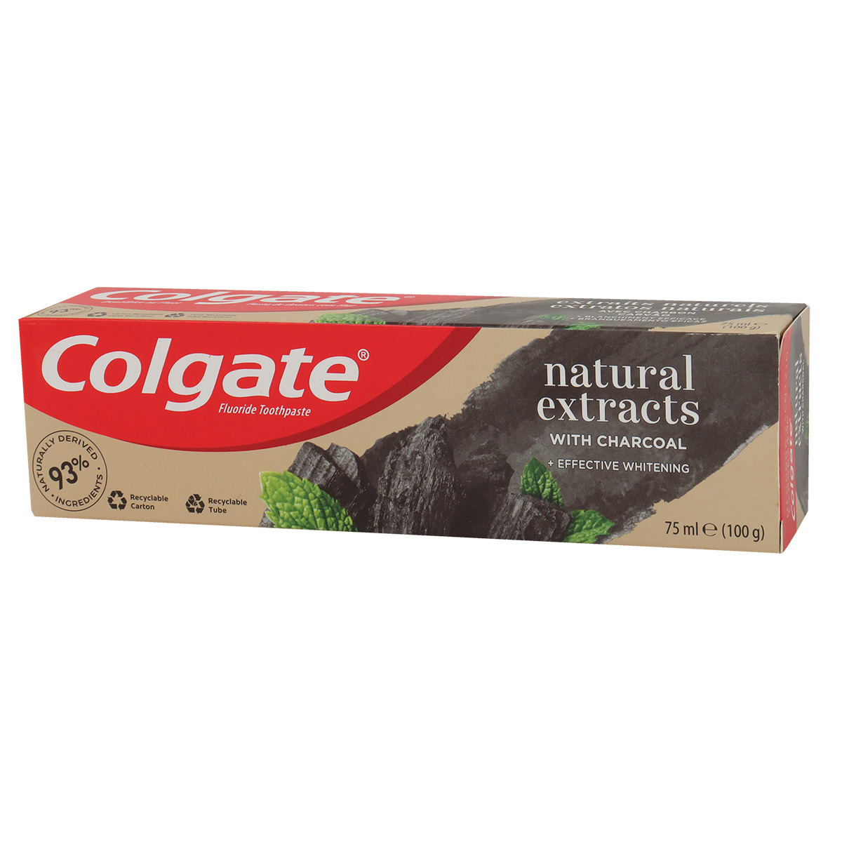 Colgate Natural Extracts Pure Clean Charcoal & Mint Toothpaste 75ml