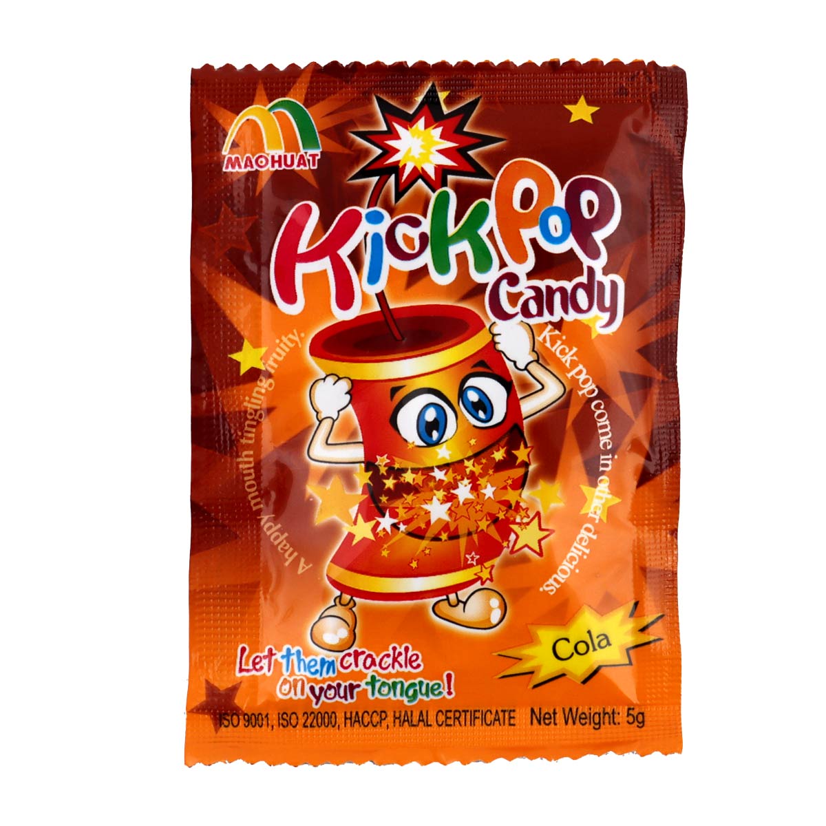Kick Pop Candy Strawberry 5g