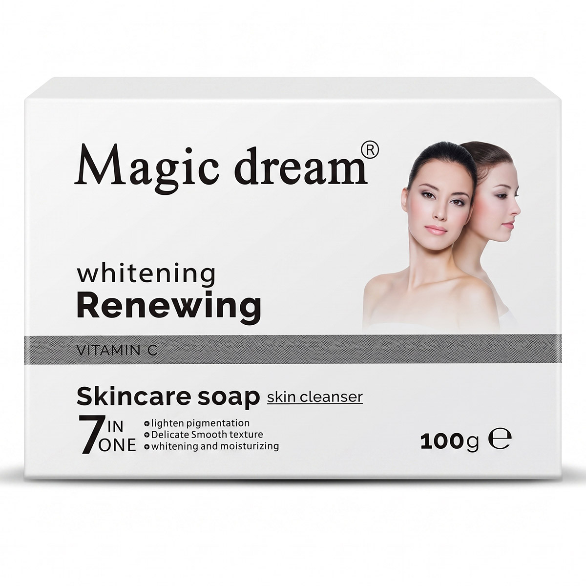 Magic Dream Whitening Renewing 7 In 1 Skincare Soap 100g