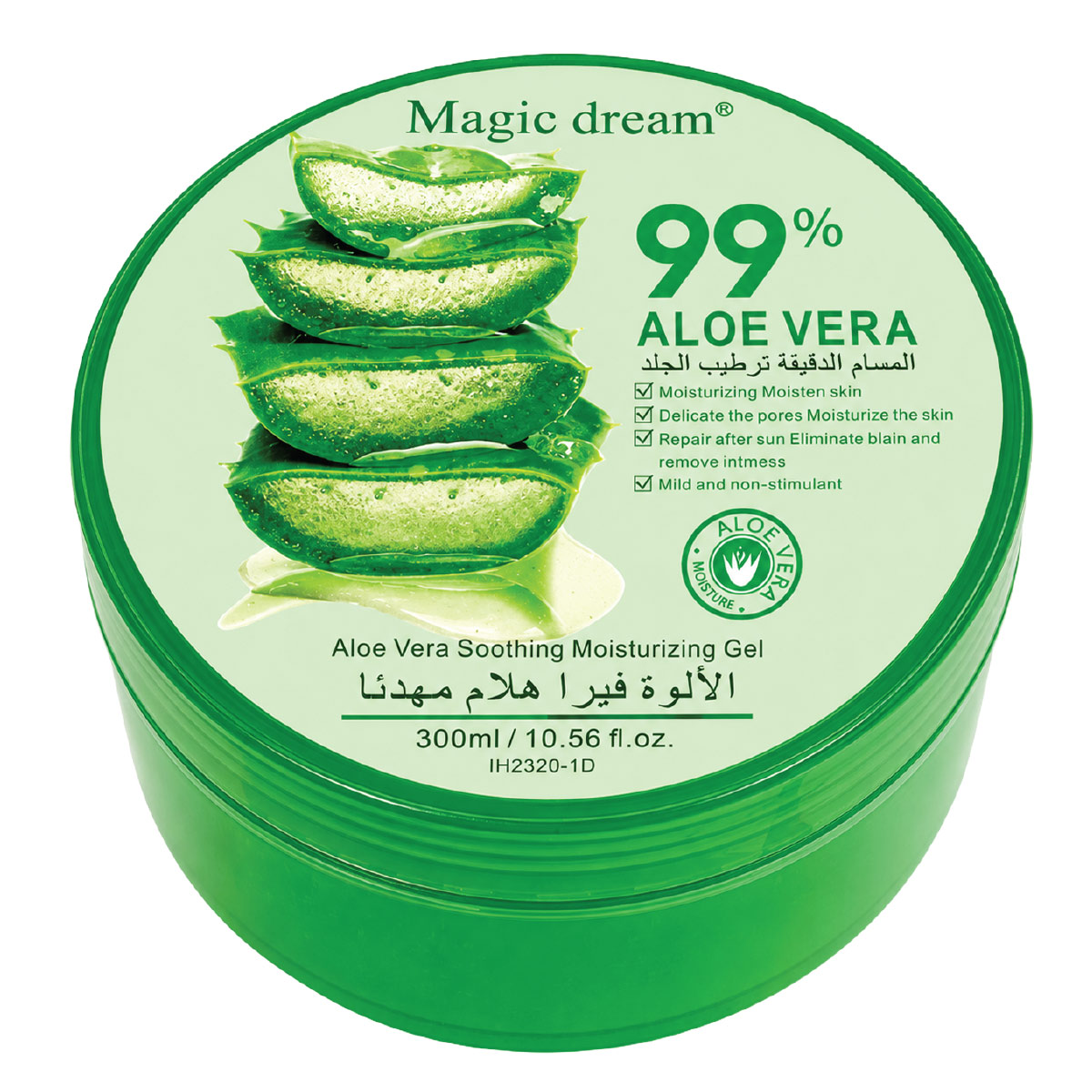 Magic Dream Aloe Vera Soothing Moisturizing Gel 300ml