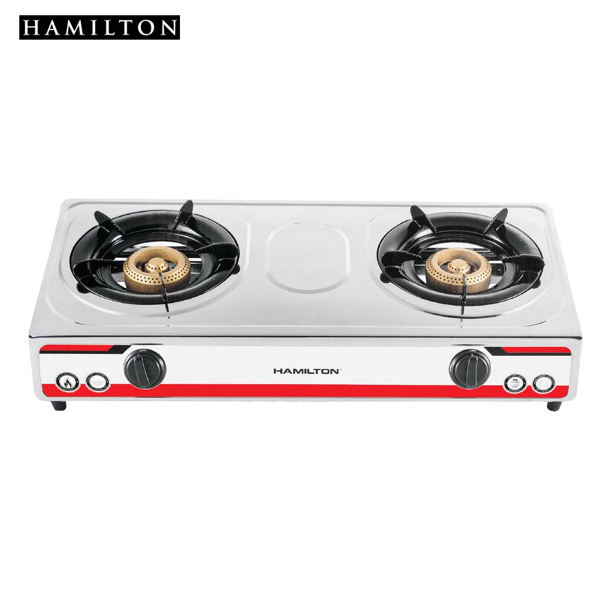 Hamilton Gas Stove 2 Burner - HT1102GC