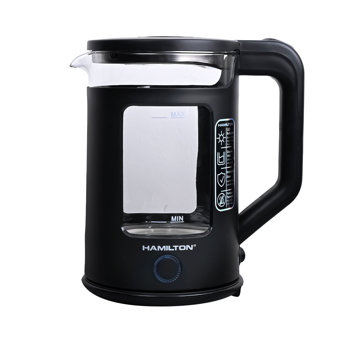 Hamilton Double Layer Electric Kettle 1.7L HT5800EK