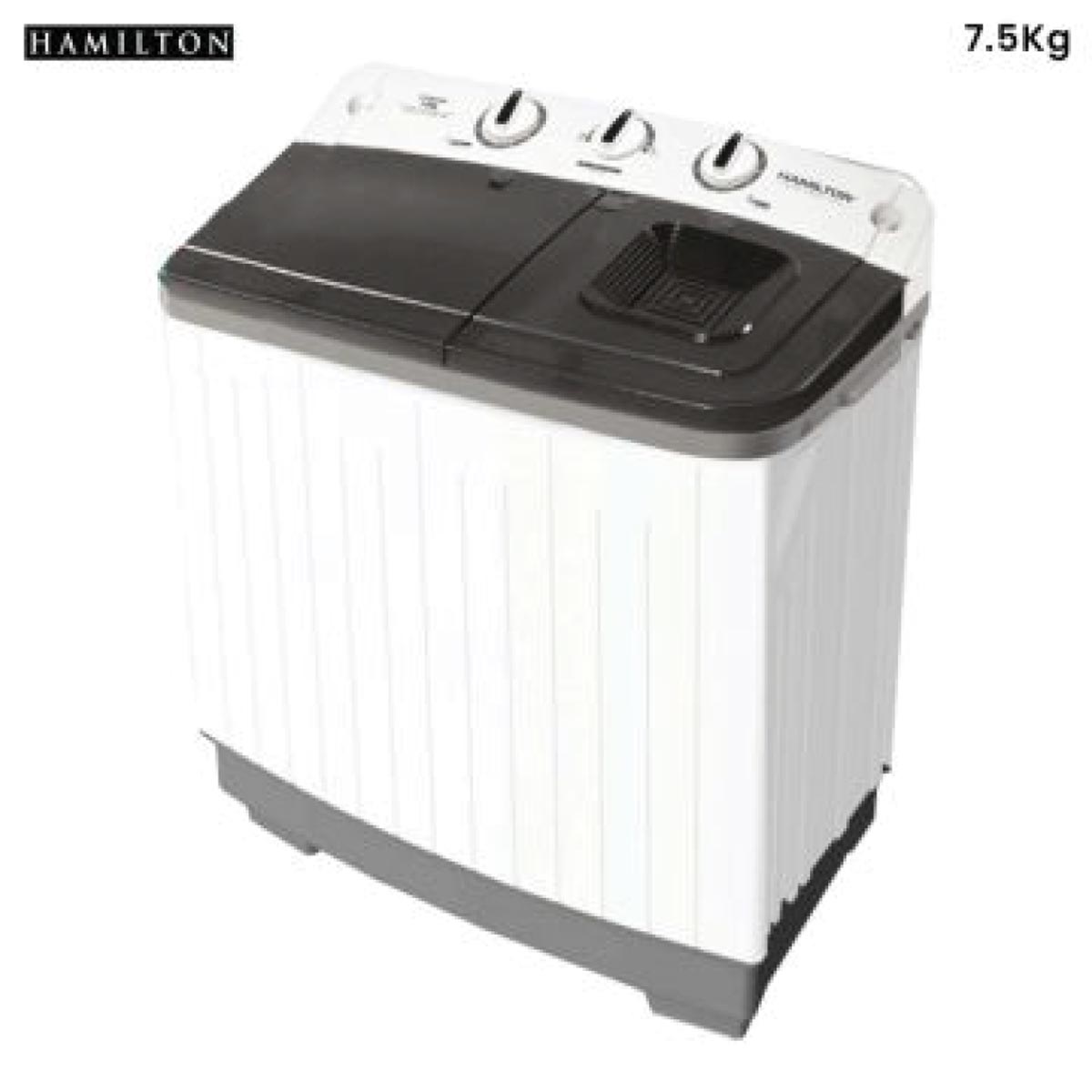 Hamilton Washing Machine Twin Tub 7.5Kg HT5612WM