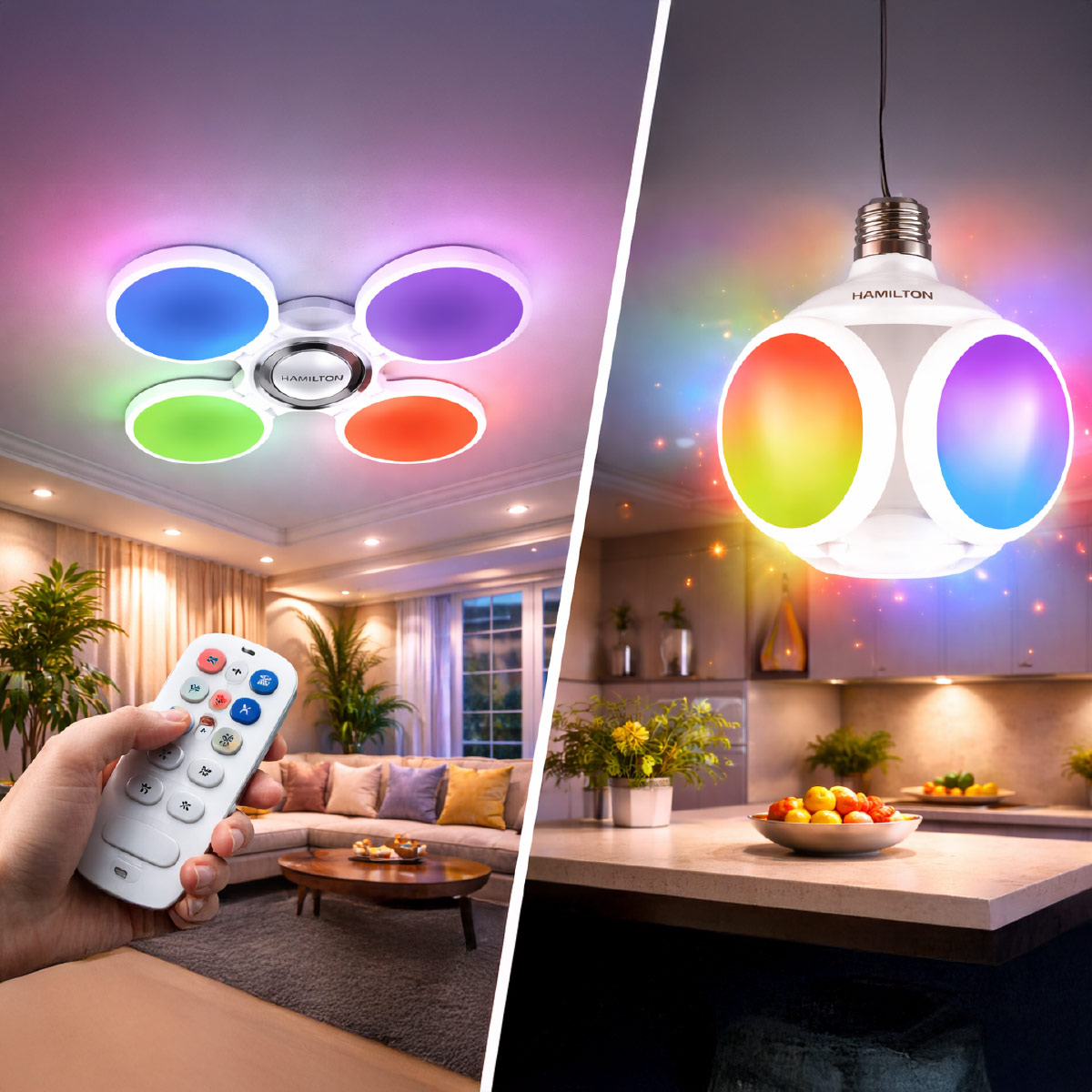Hamilton Remote Control Led Bulb With Music | Lights | Bulbs & Tube Lights