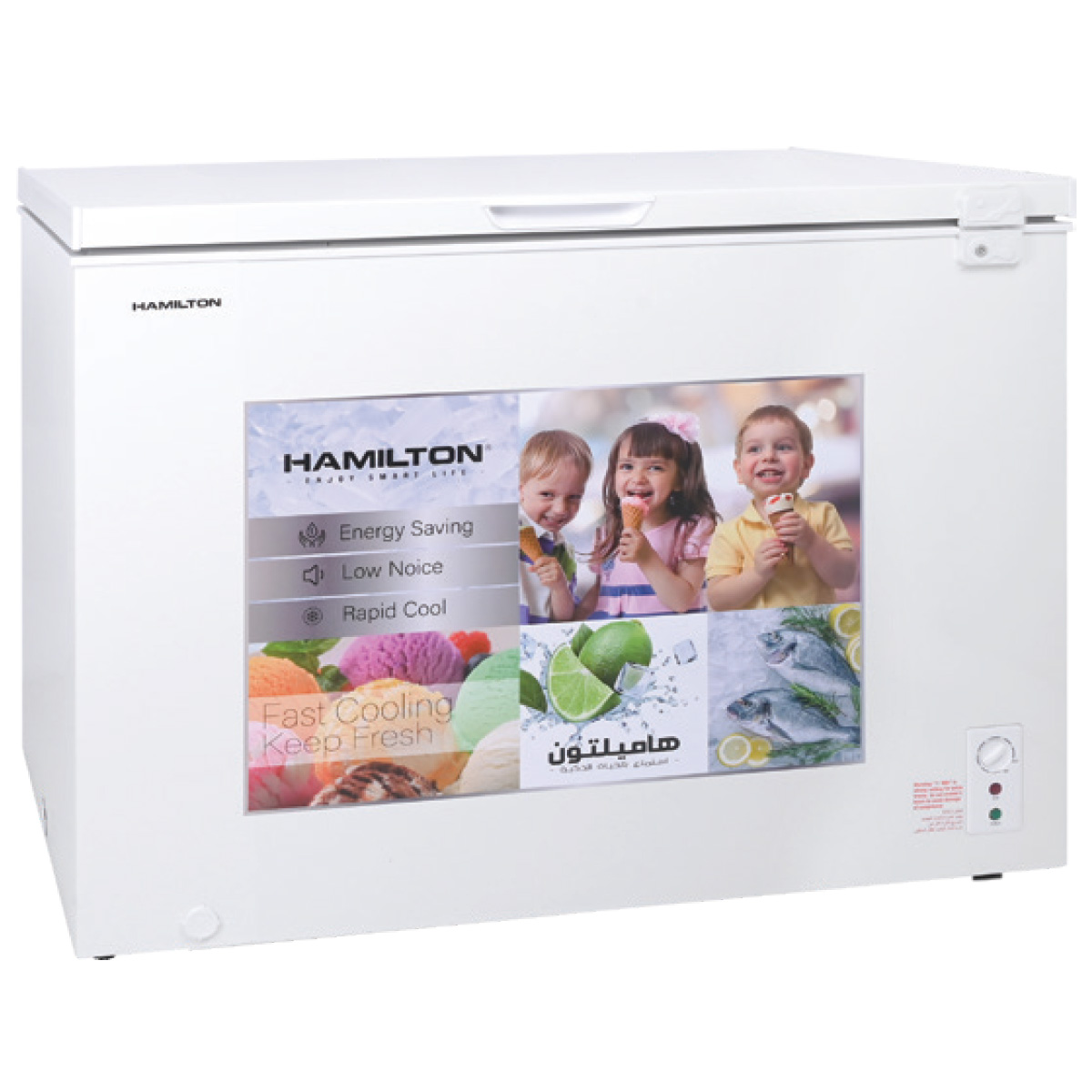 Hamilton Chest Freezer 300L White HT2802