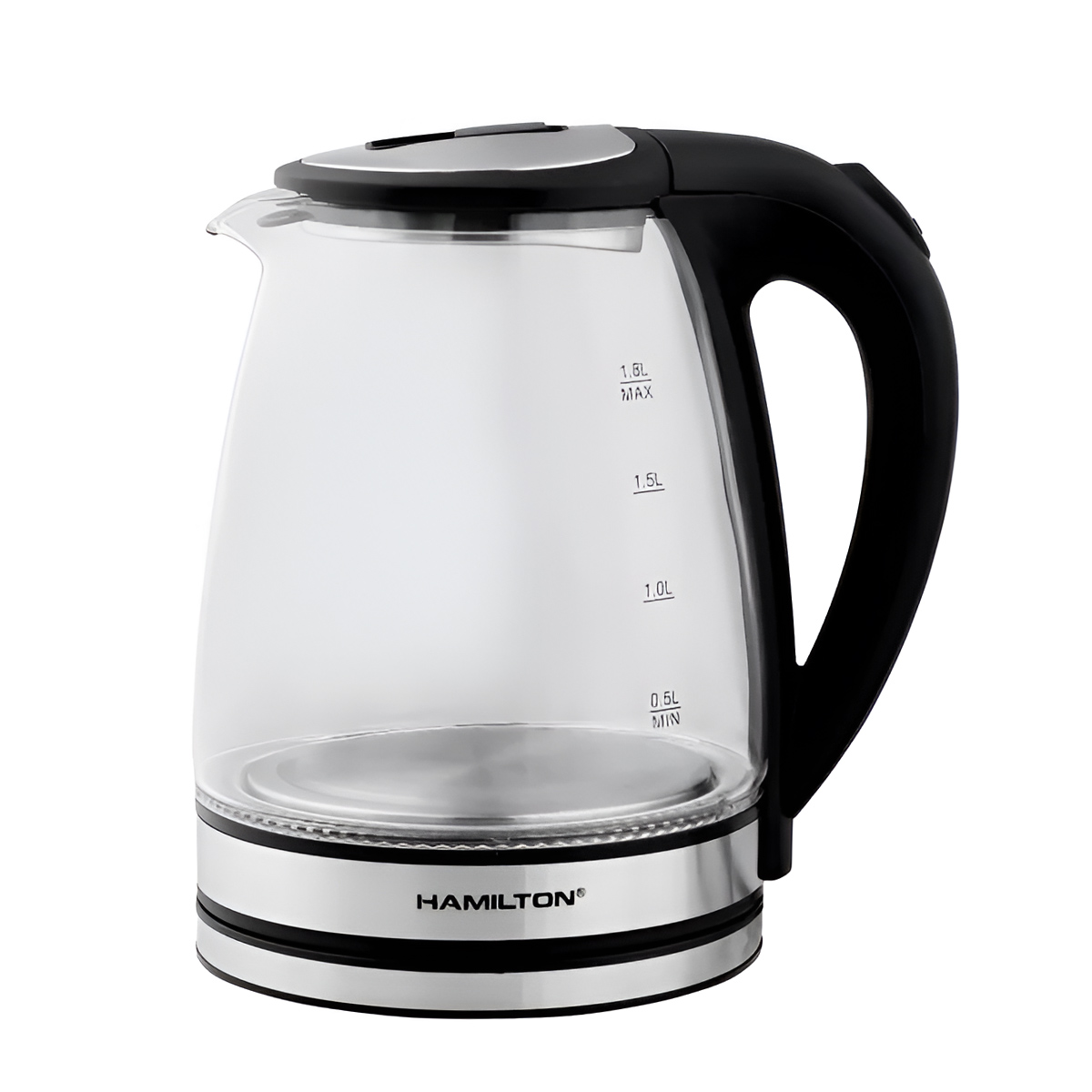 Hamilton Electric Glass Kettle 1.8L HT4832EK