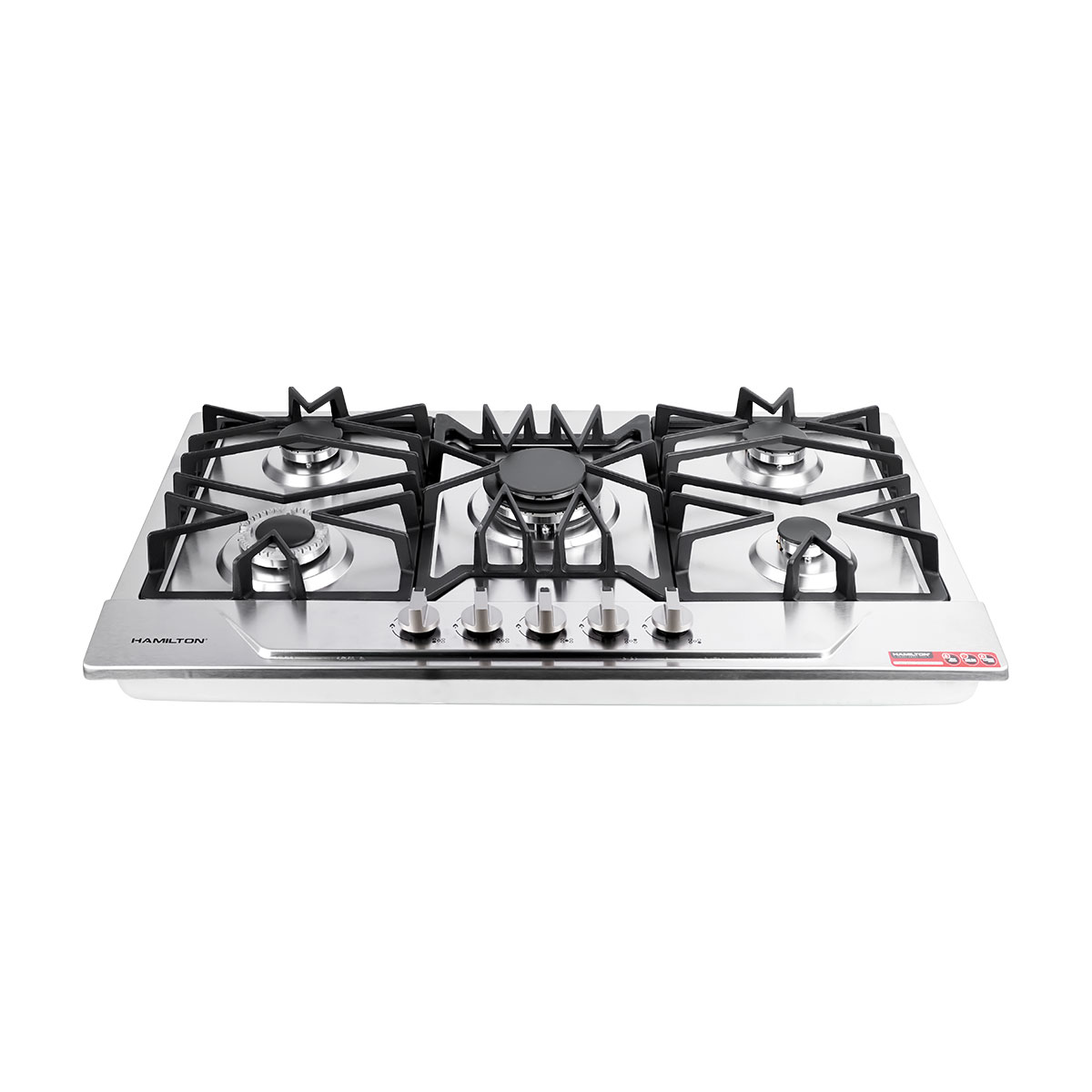Hamilton Five Burnner Stainless Steel Gas Stove HT1124GC