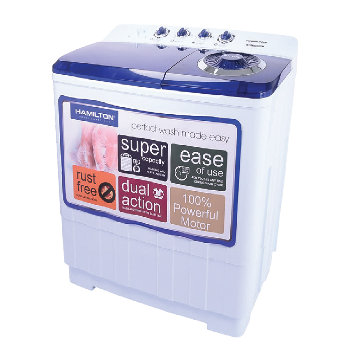 Hamilton Twin Tub Washing Machine 18kg