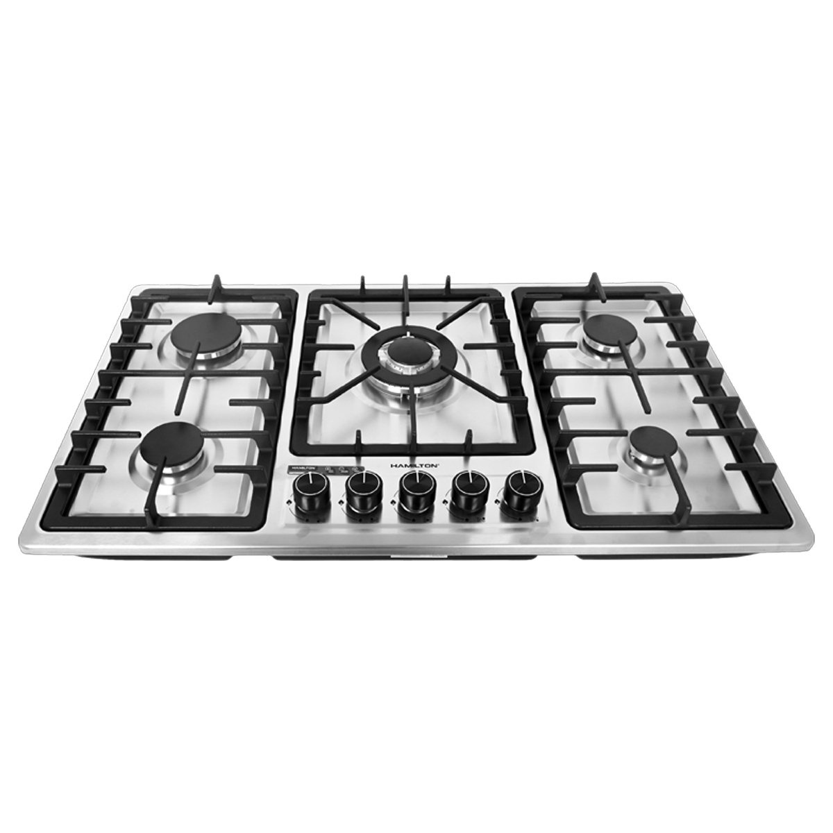 Hamilton Stainless Steel Gas Hob 5 Burner HT1137GC