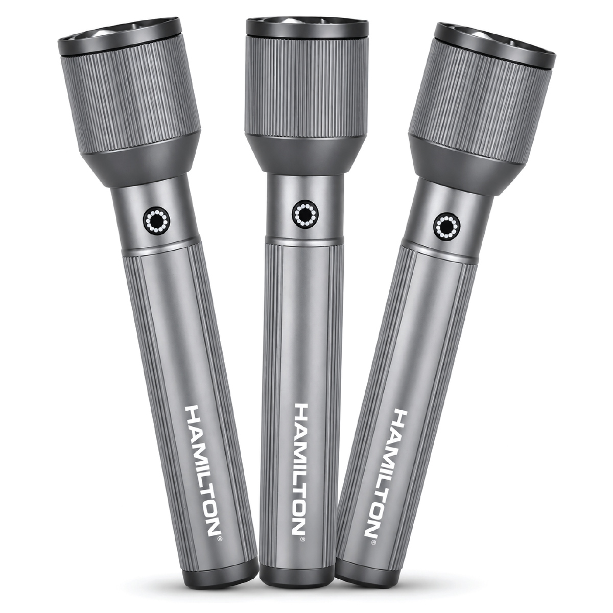 Hamilton Zoomable LED Flashlight 3 In 1 Combo