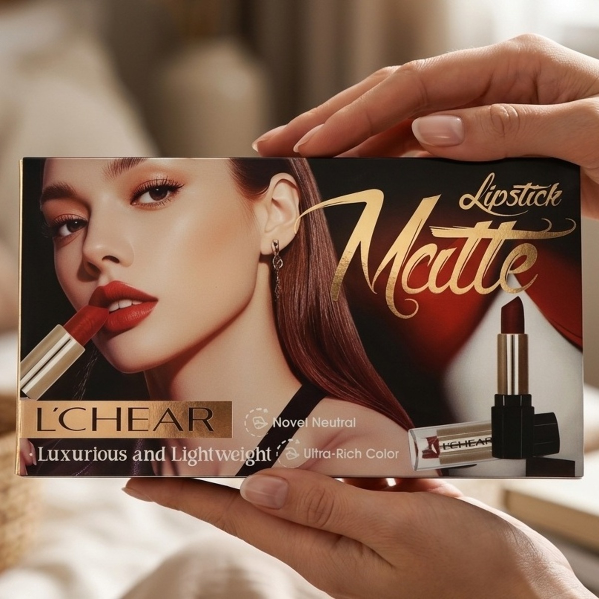 L'Chear Matte Lipstick Set 6 Pieces