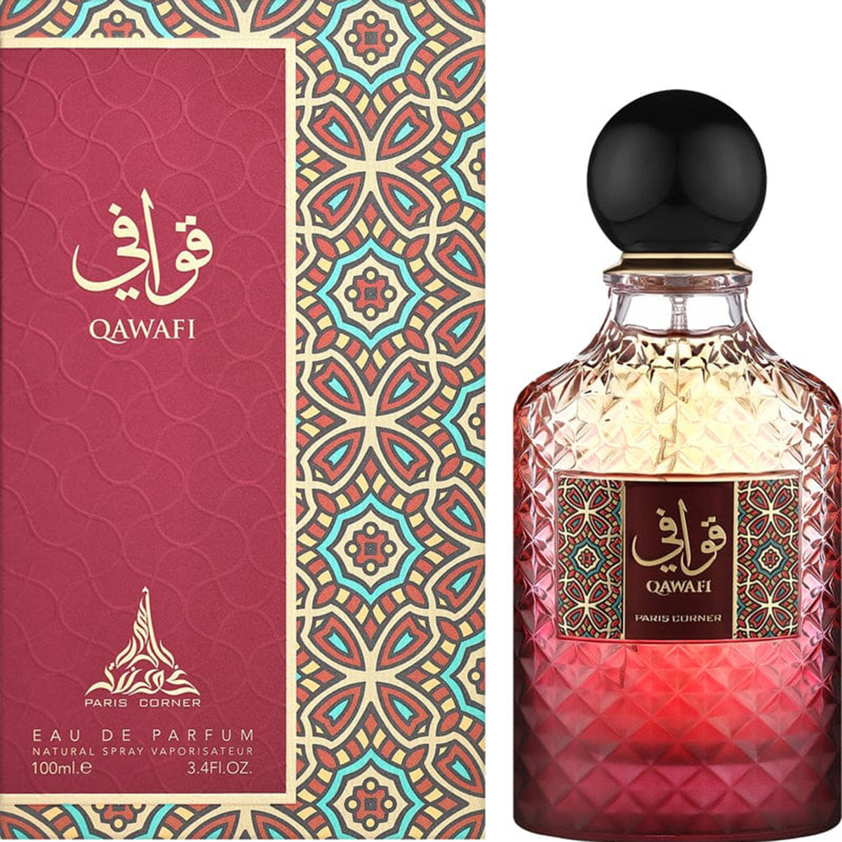 Paris Corner Qawafi Eau De Parfum 100ml For Men