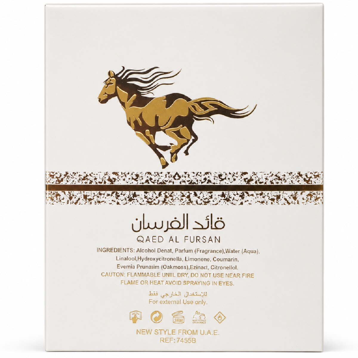 Qaed Al Fursan Unisex Perfume 100ml