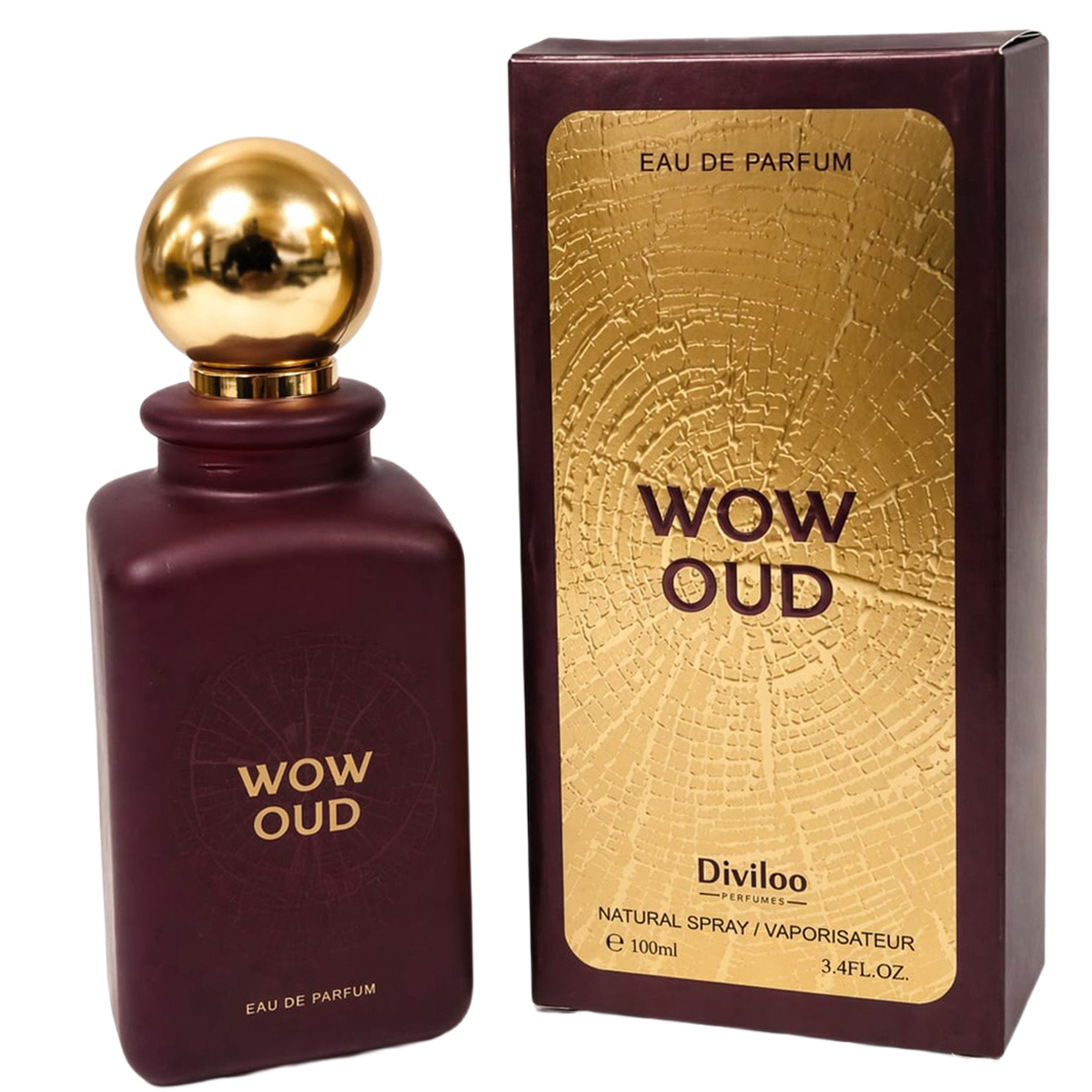 Wow Oud Eau De Parfum Natural Spray100ml