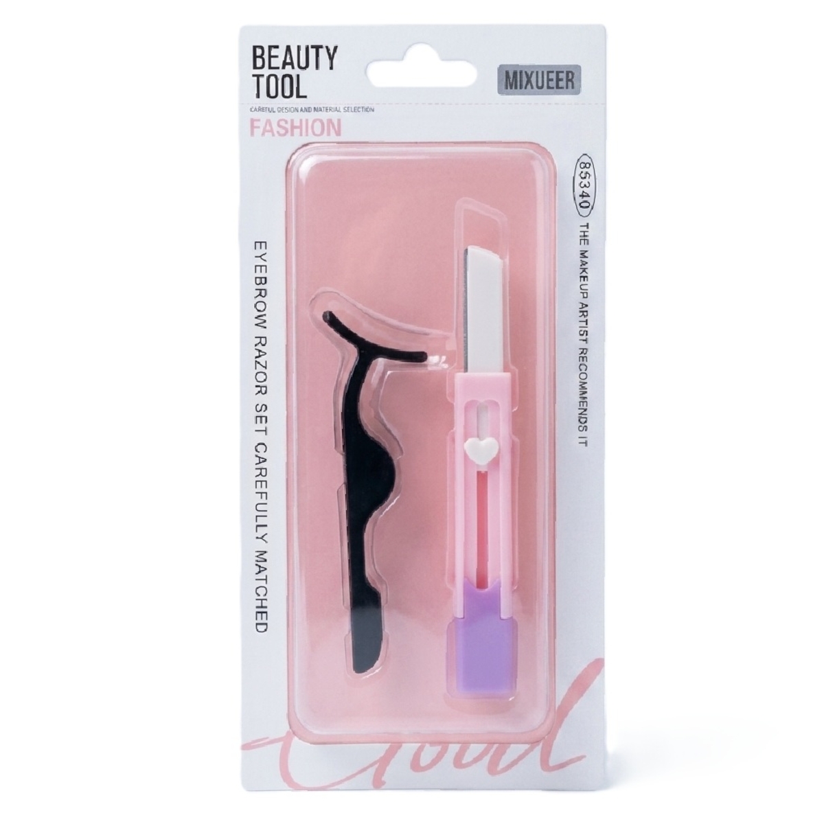 Mixueer Eyebrow Razor And Tweezers Set