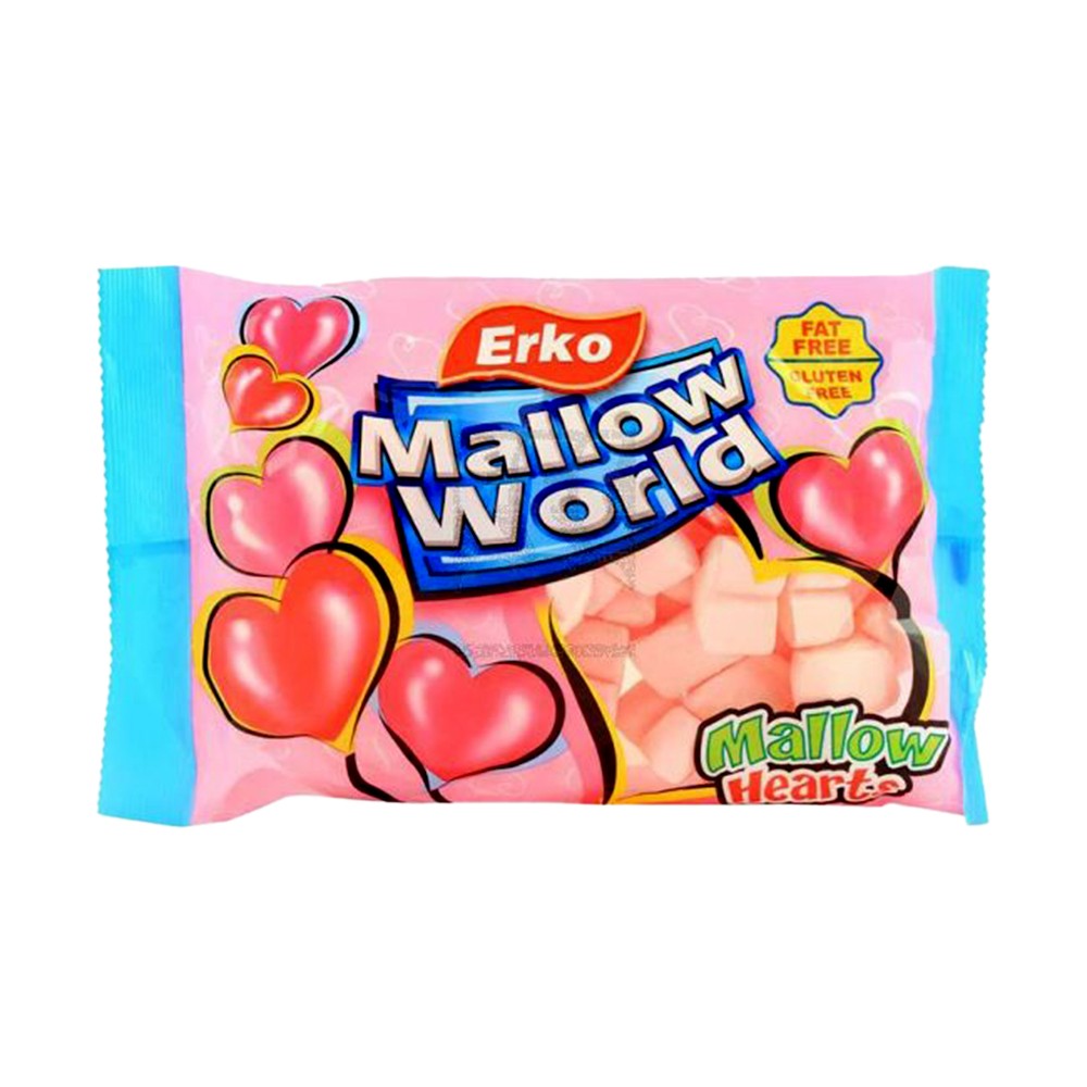 Erko Heart Shape Mallow 120g