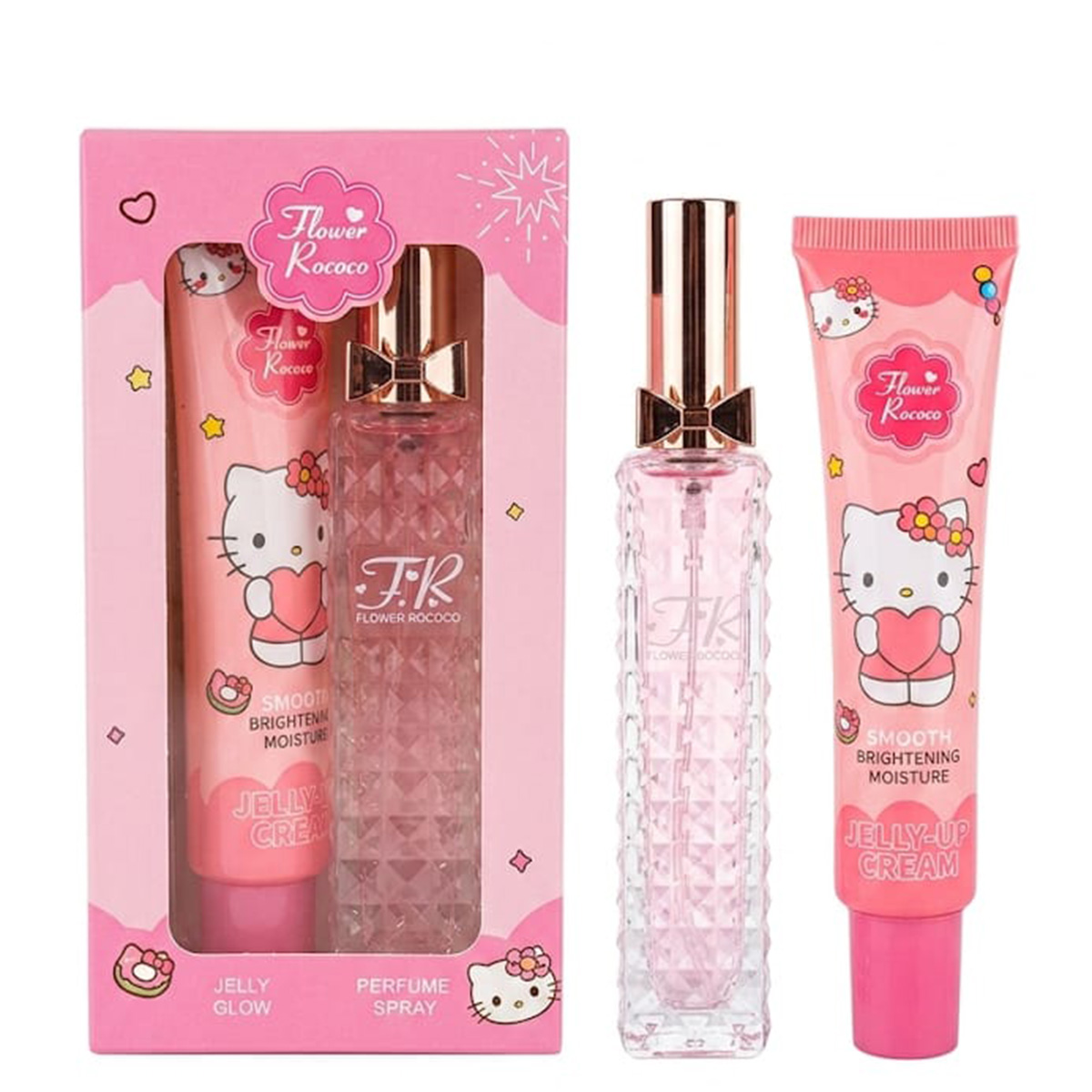 Flower Rococo Kids Perfume 2 Pieces Set For Girl
