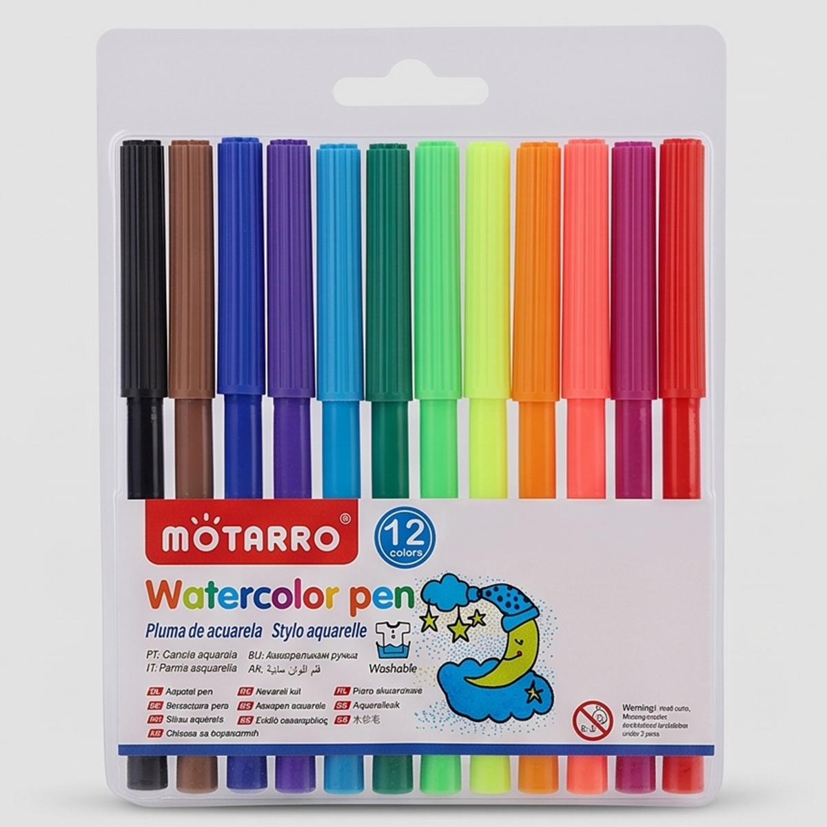 Motarro Watercolor Pen 12 Colors