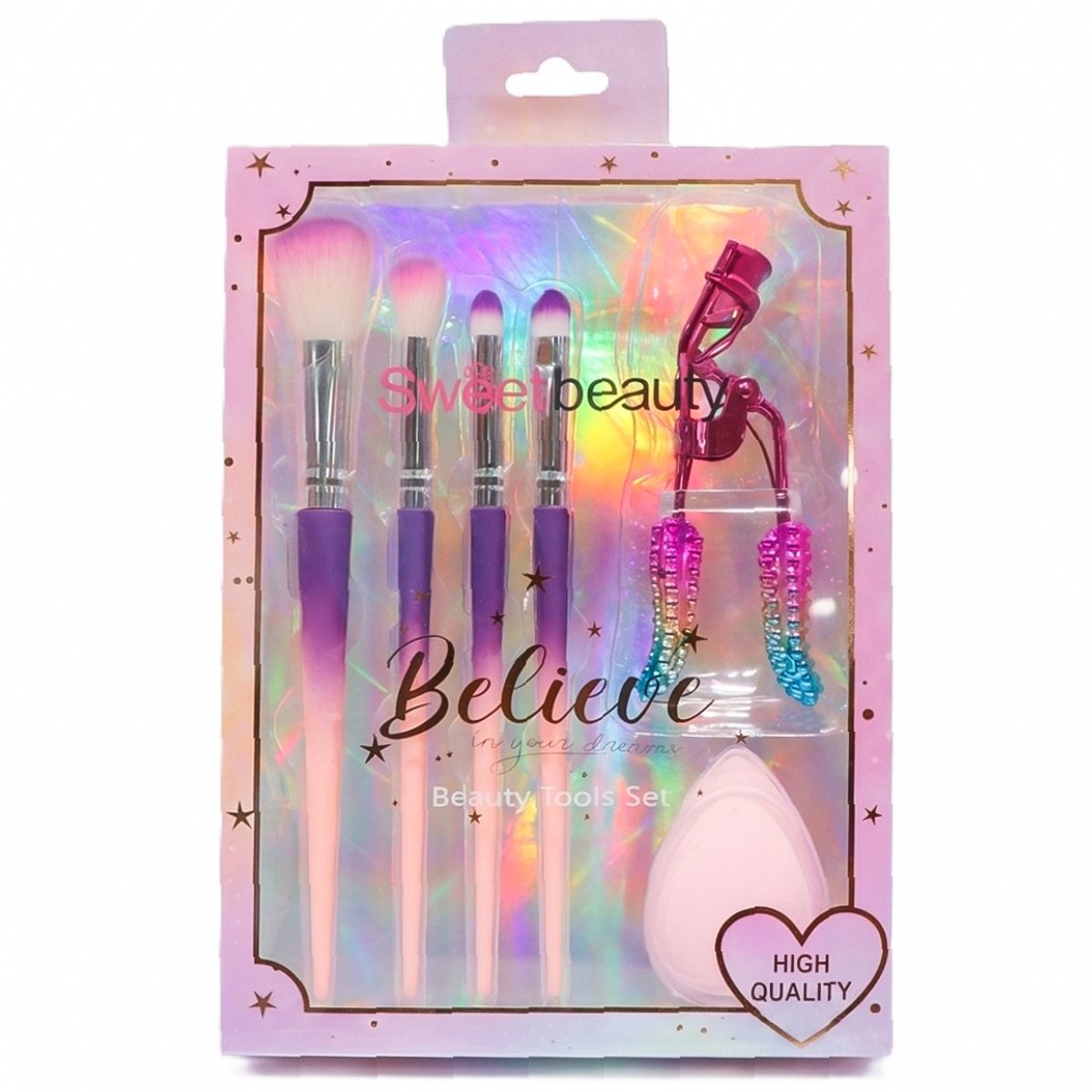 Sweet Beauty Believe Tools Set 6 Pieces