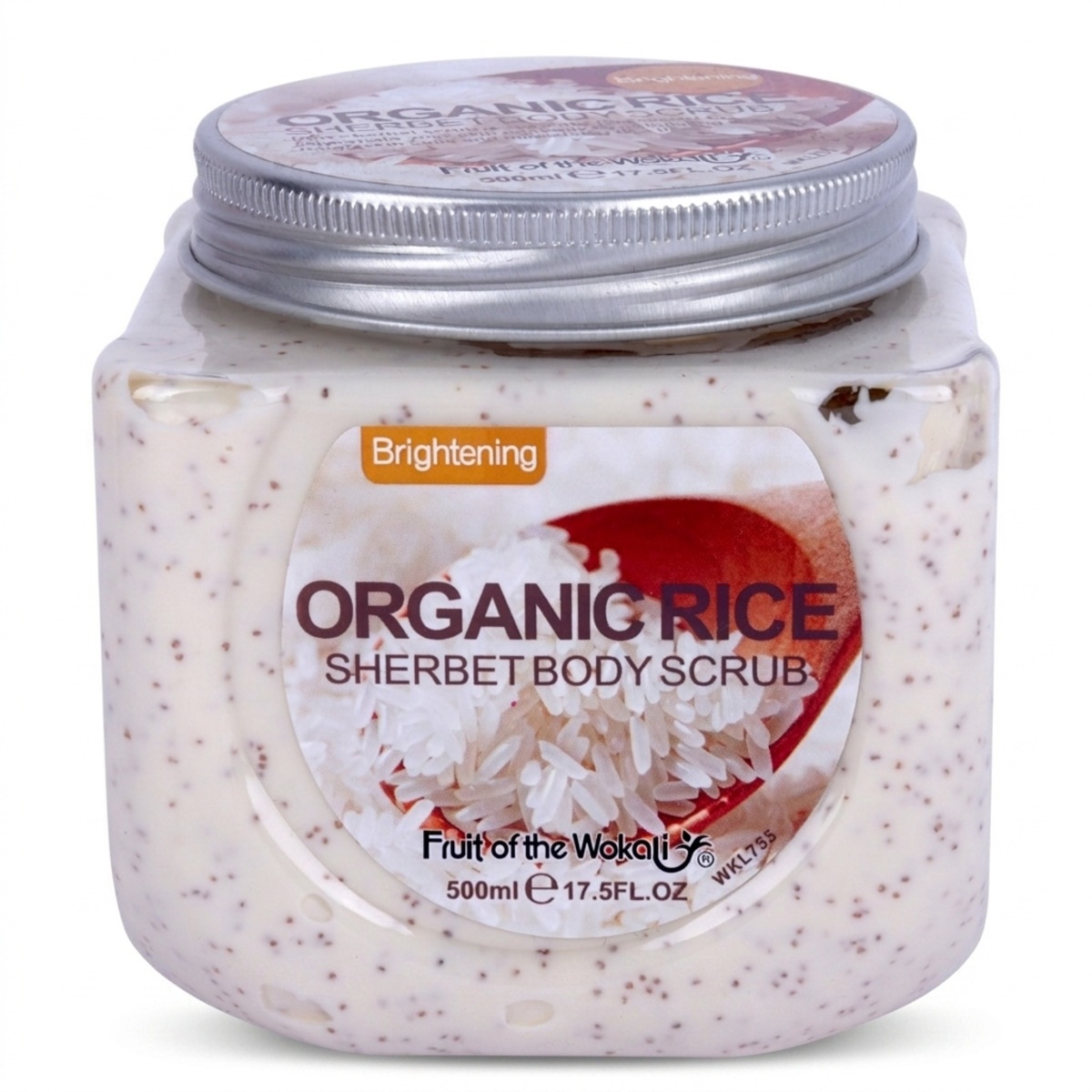 Organic Rice Sherbet Body Scrub 500ml