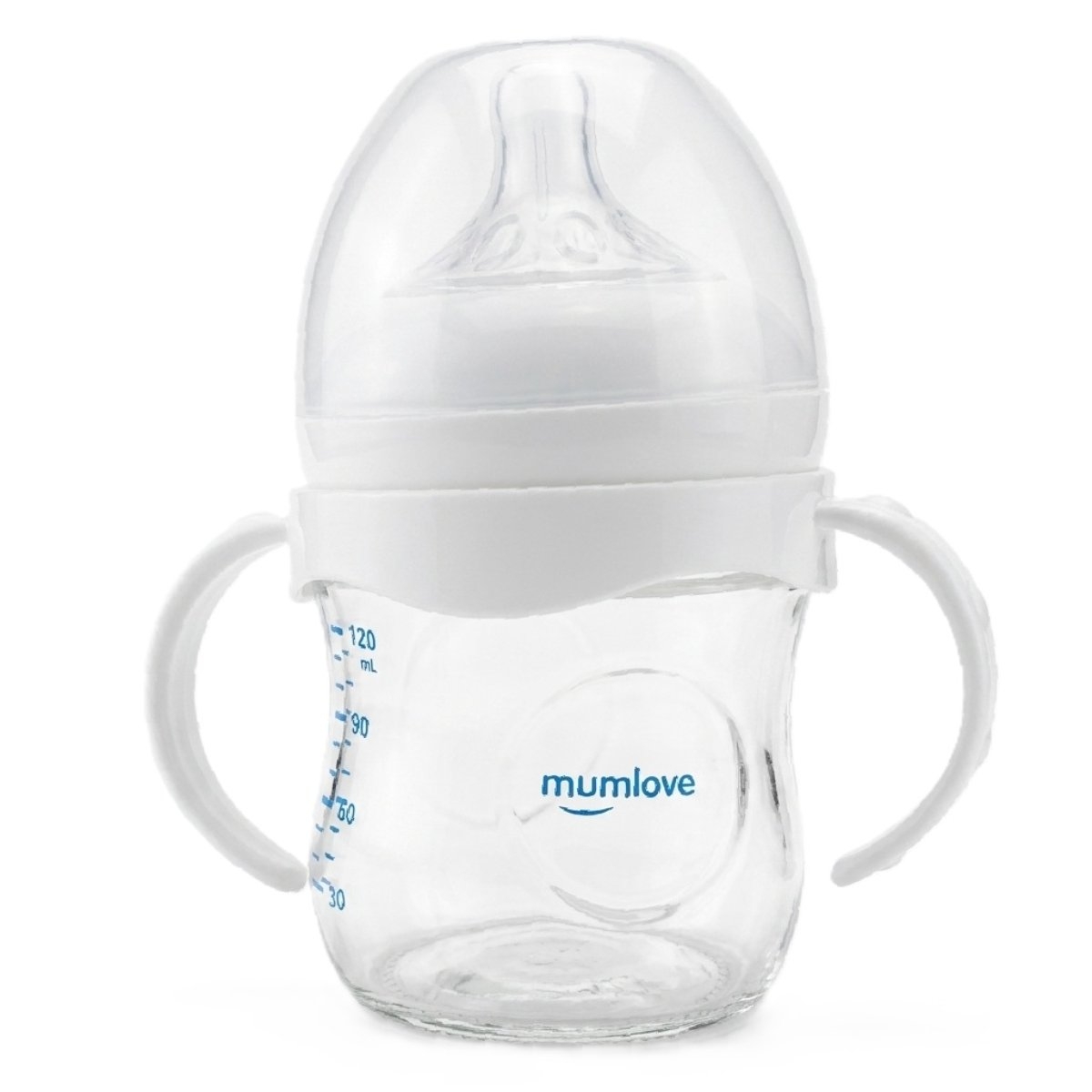Mumlove Glass Feeding Bottle 120ml