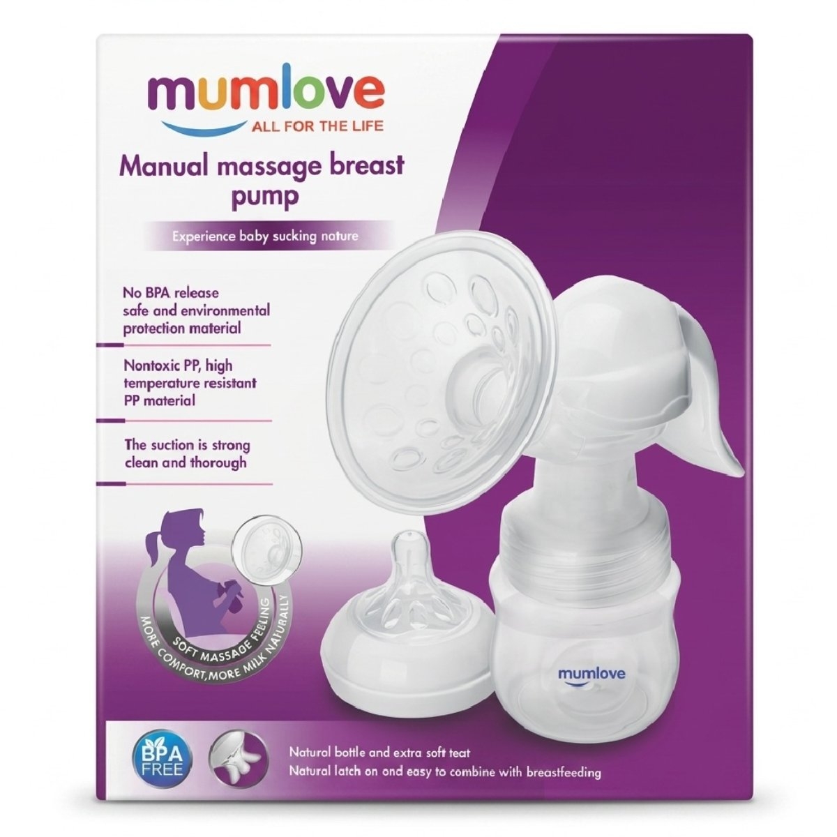 Mumlove Manual Breast Pump Massage