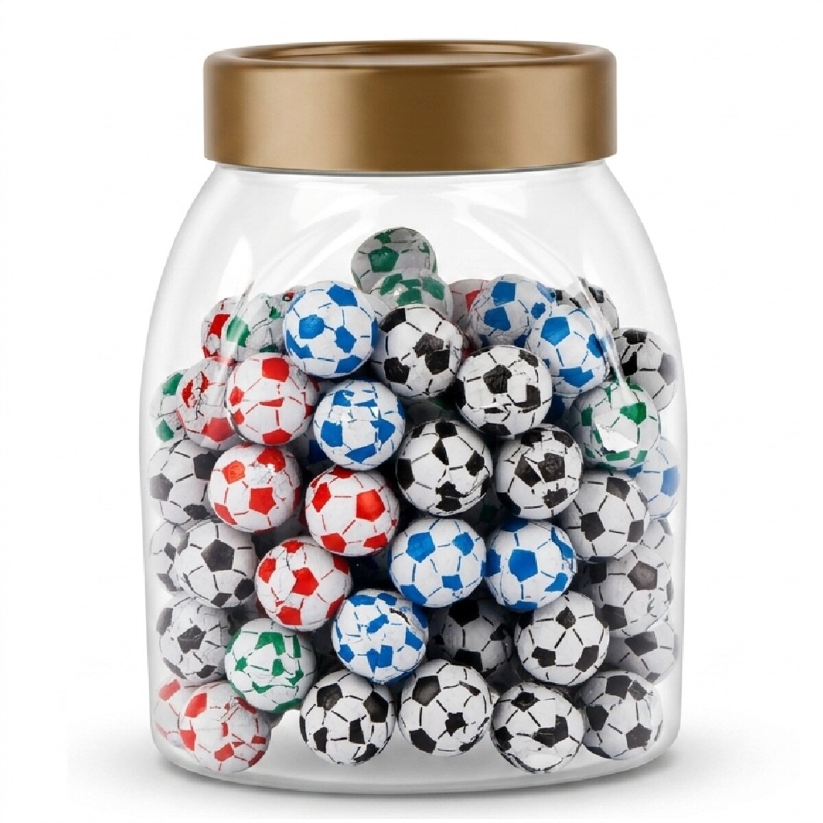 Chocolate Ball Football Jar Grade A 300g