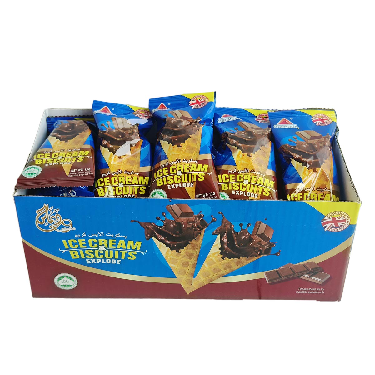 Ice Cream Biscuit 24X13g