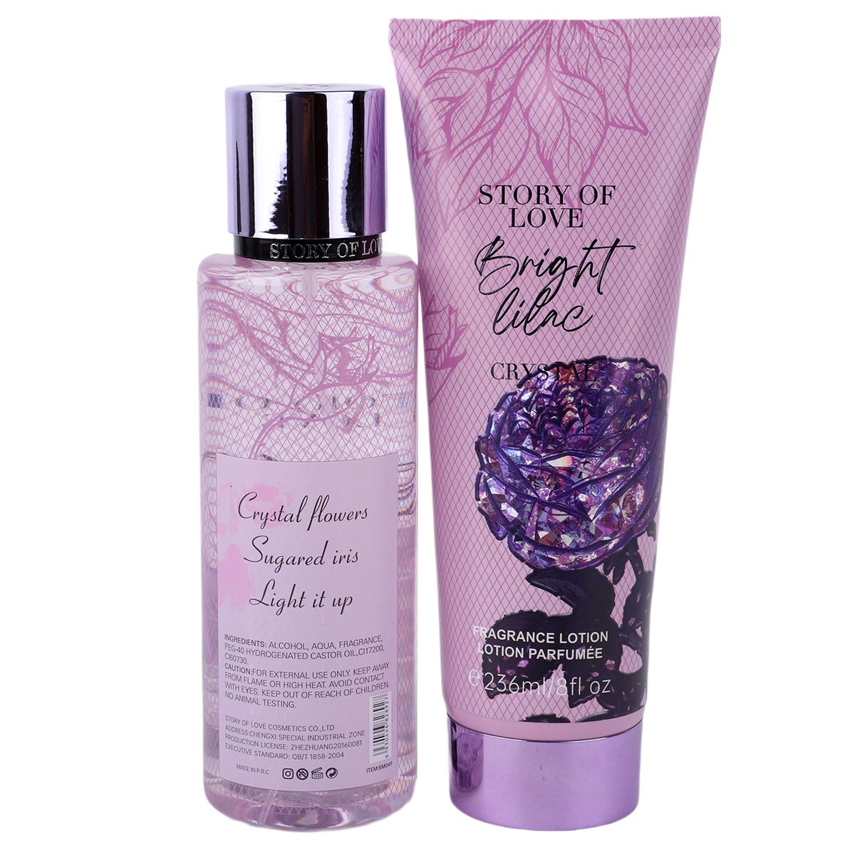 Body Line Set Women Perfume+Lotion