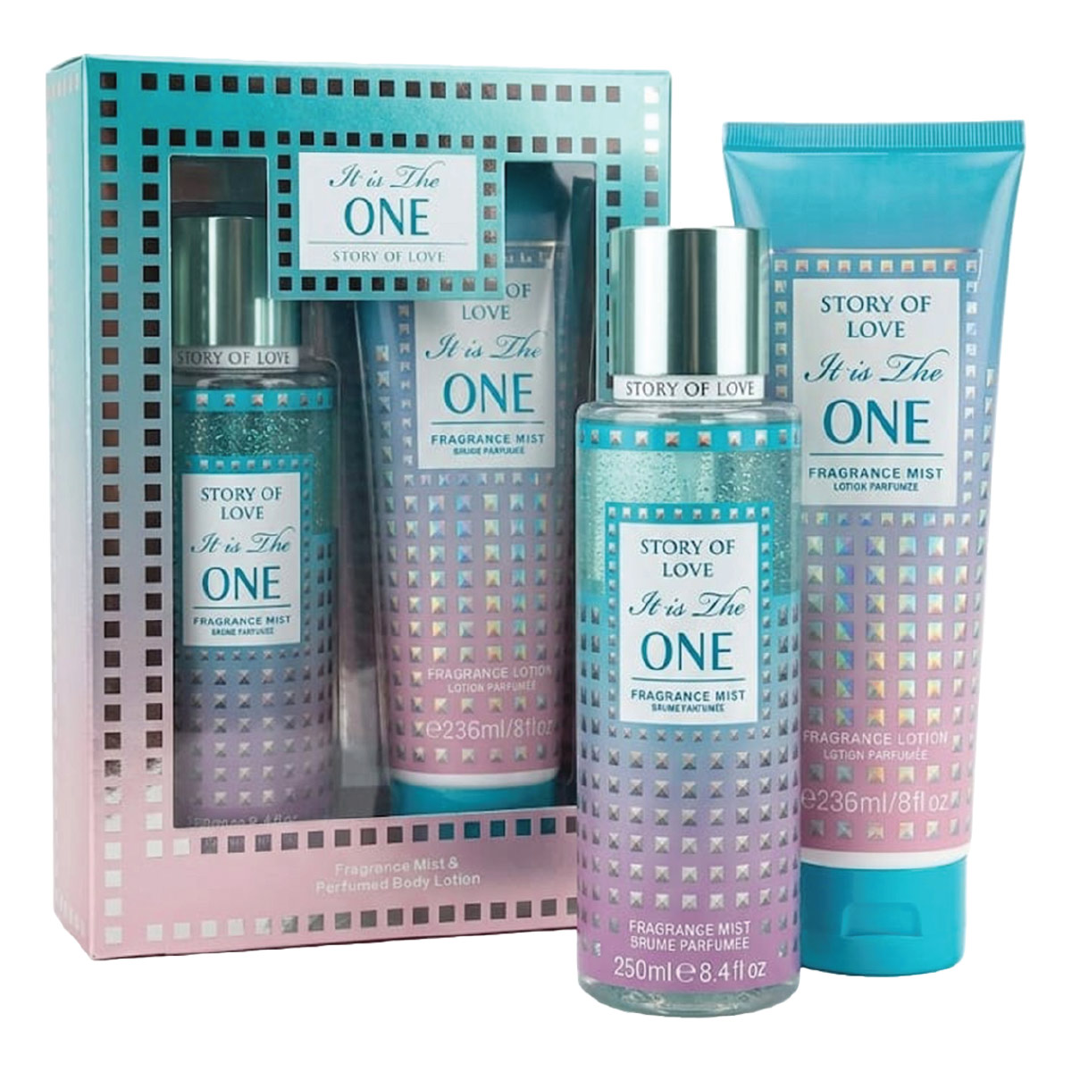 Story of Love It is The One Fragrance Mist & Perfumed Body Lotion Set for Women