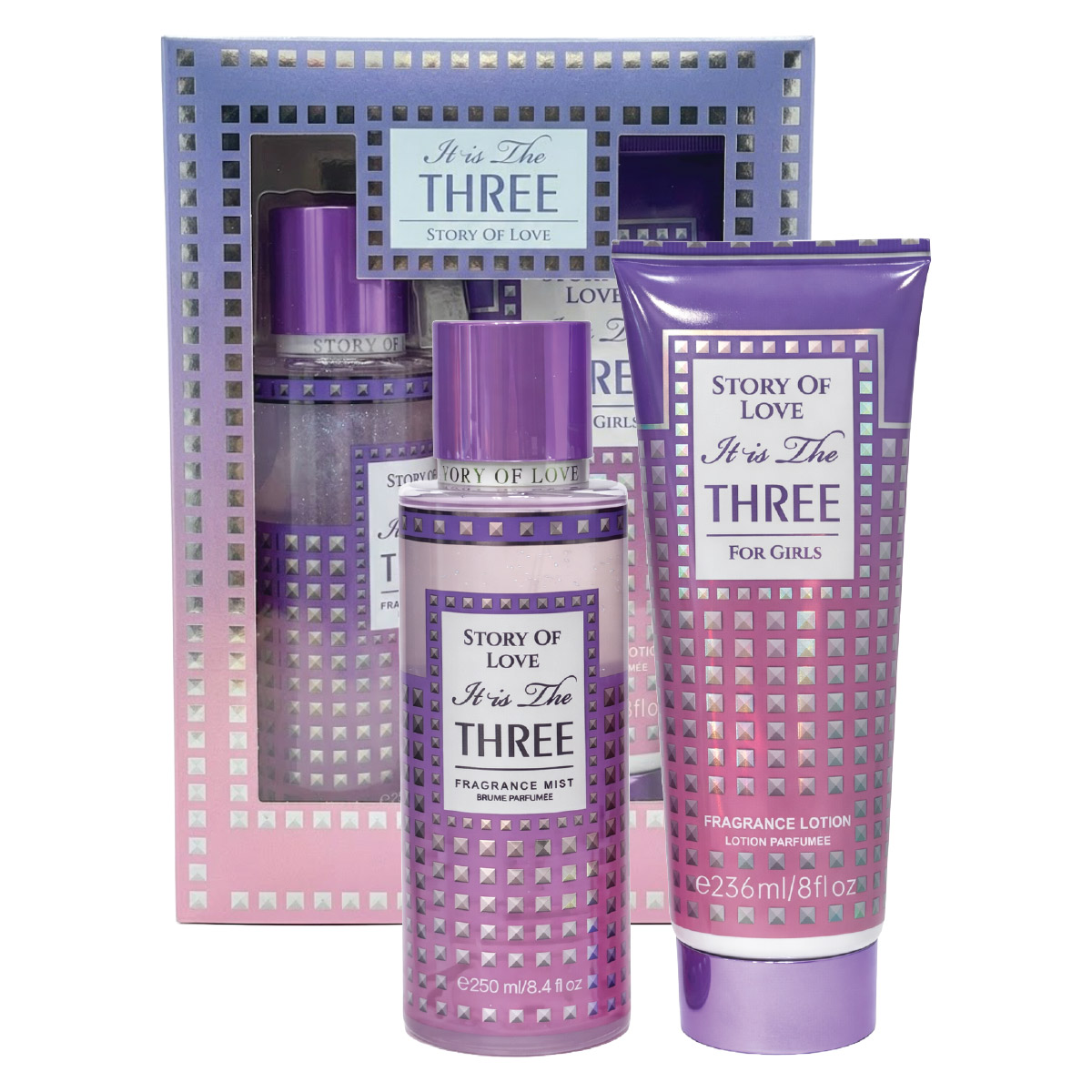 Story Of Love It is The Three Fragrance Mist & Lotion Set
