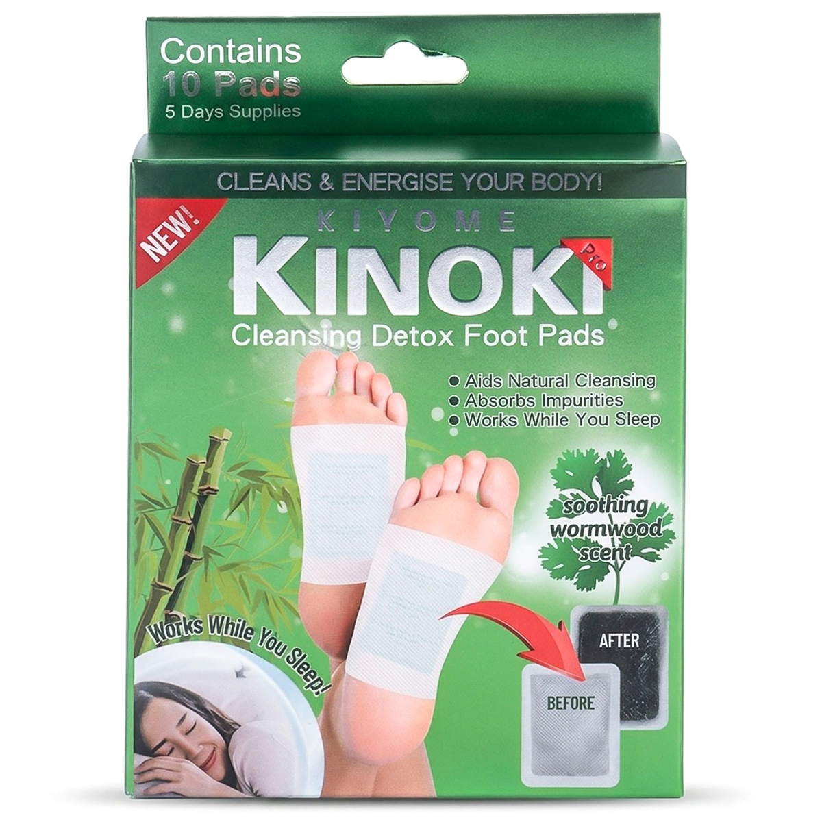 Kiyome Kinoki Cleansing Detox Foot Pads 10g