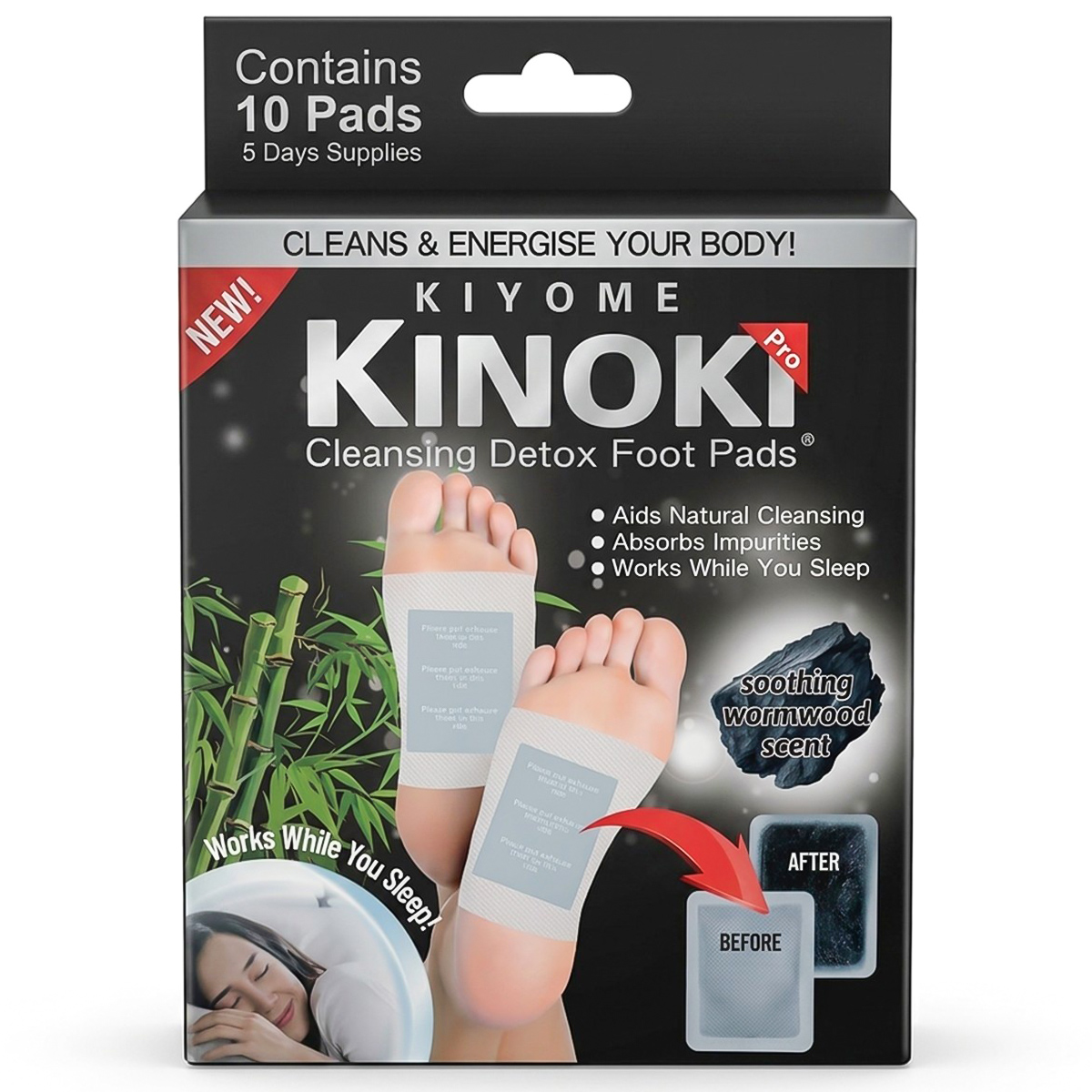 Kiyome Kinoki Cleansing Detox Foot Pads 10g