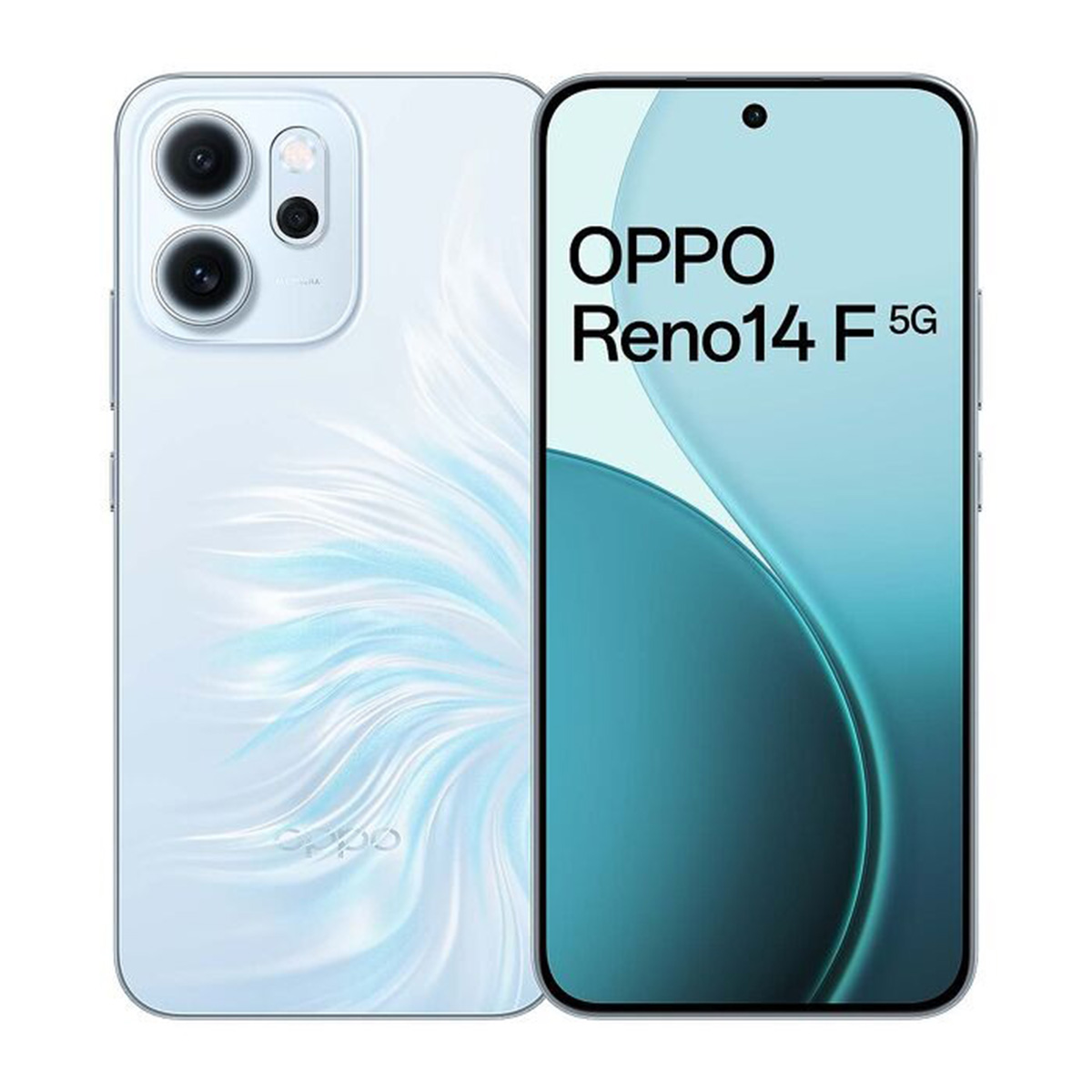 Oppo Reno 14F Mobile Phone (5G, 12GB, 265GB) Opal Blue