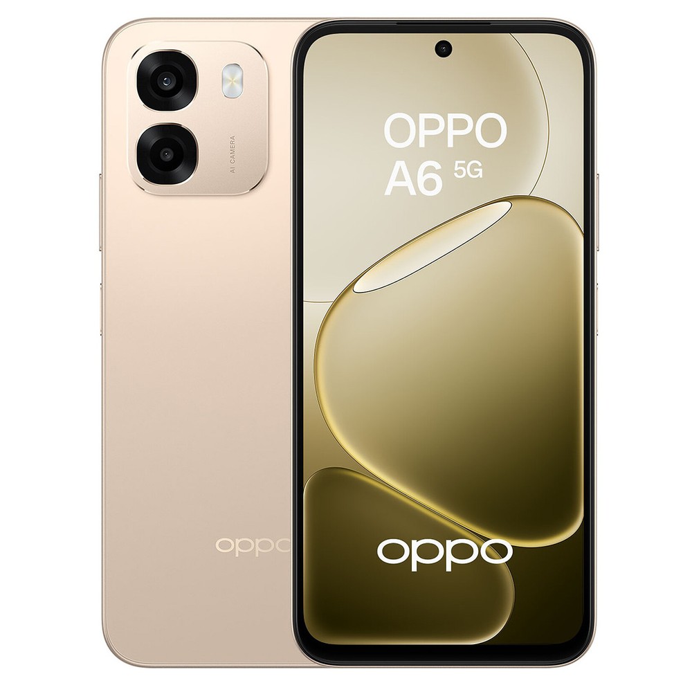 Oppo A6 Mobile Phone 5G (8GB+256GB) Gold CPH2831