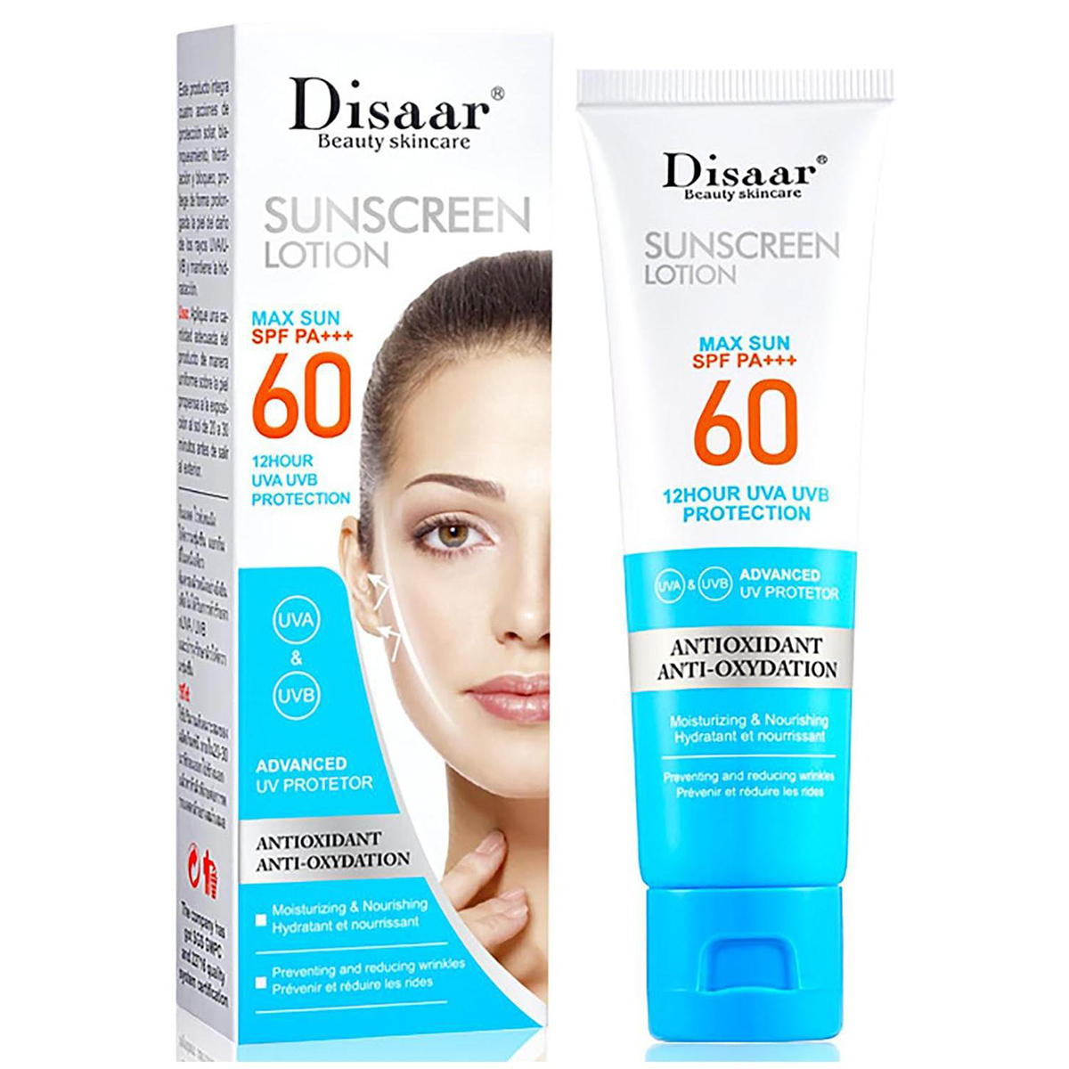 Disaar Beauty Skincare Sunscreen Lotion Spf 60 50ml