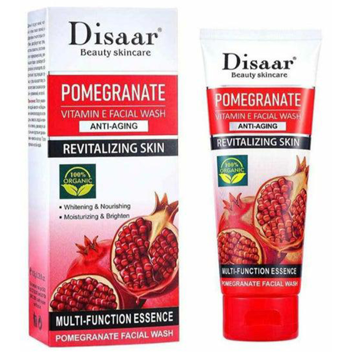Disaar Pomegranate Vitamin E Facial Wash 100g