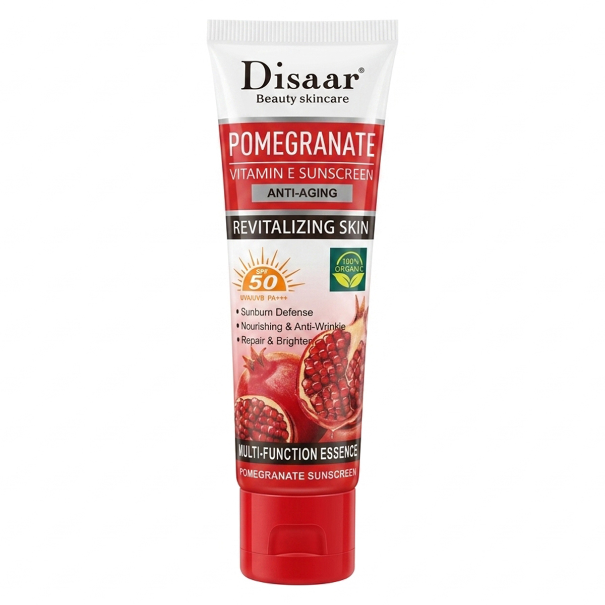 Disaar Pomegranate Vitamin E Sunscreen SPF50 50g