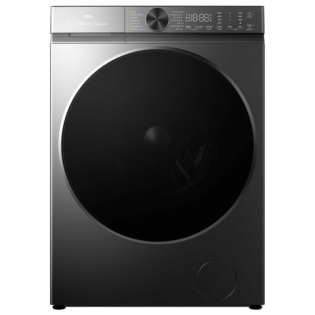 TCL Front Load Washing Machine With Washing Capacity 12Kg & Drying Capacity 8Kg C512WDG