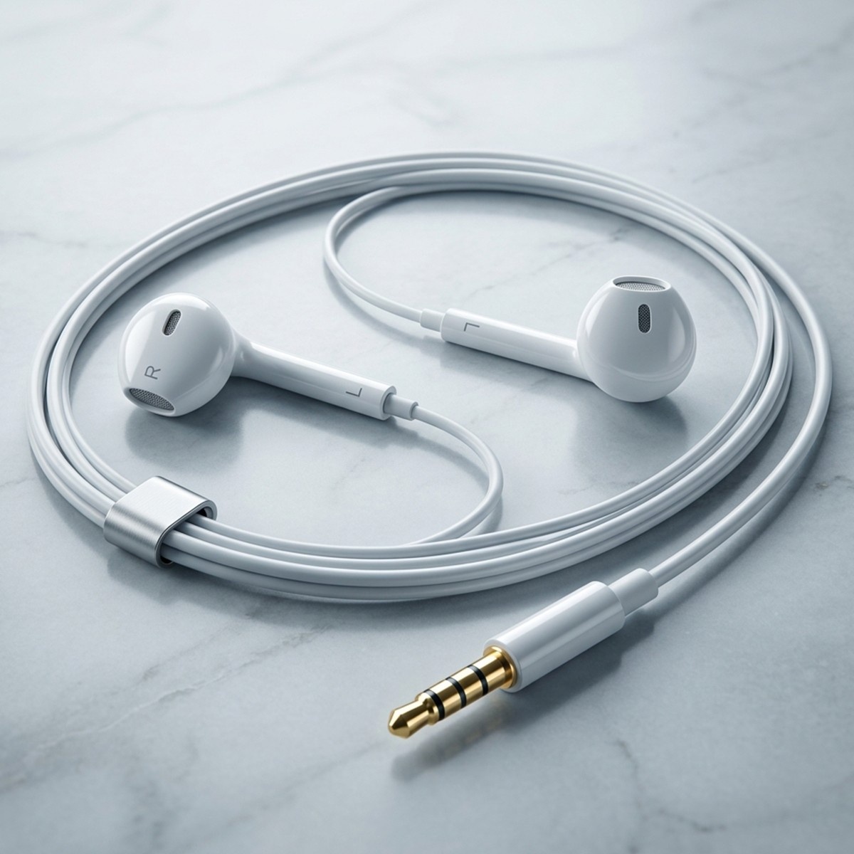 Stereo Earphone 3.5mm White